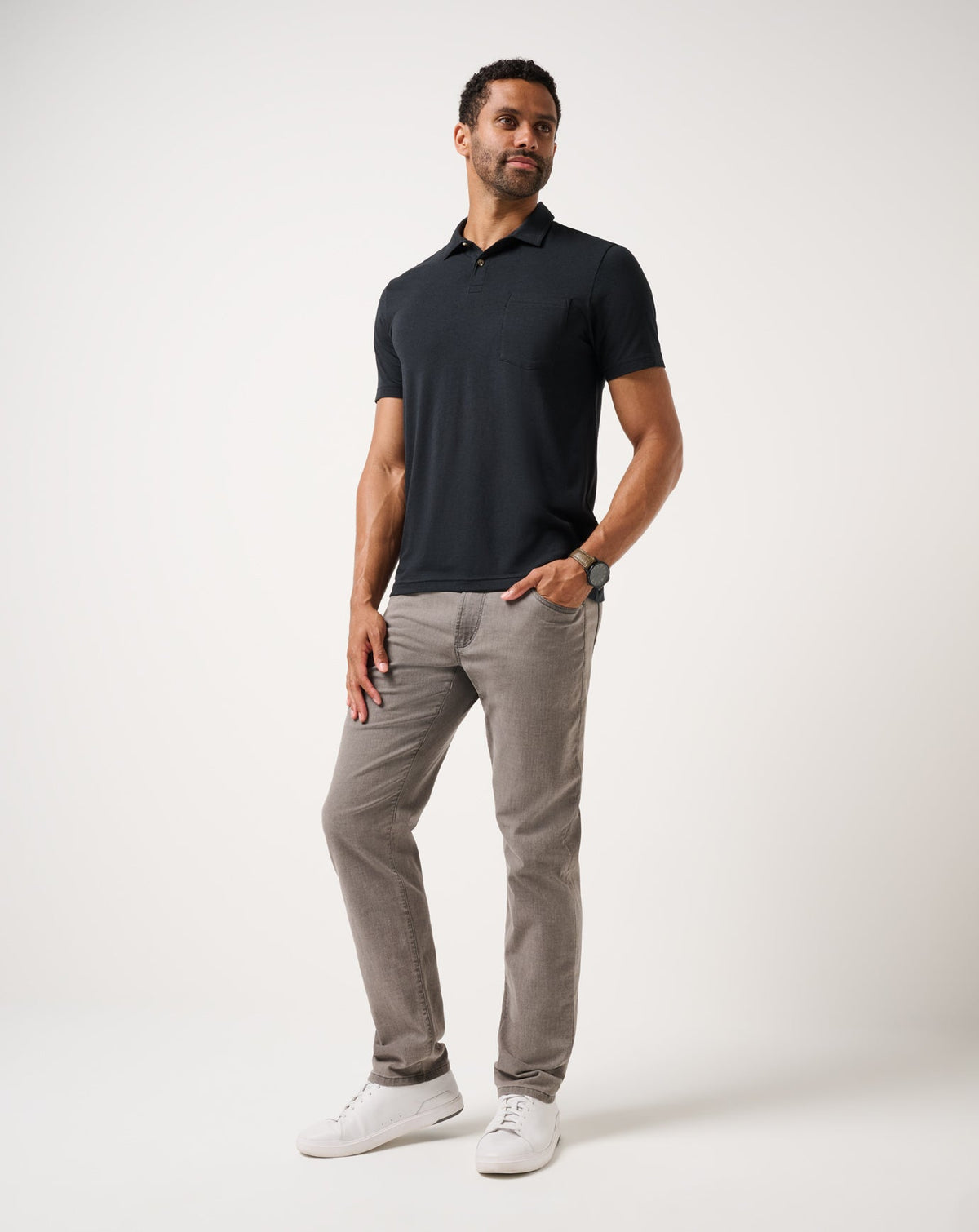 The Cloud Polo Black | Travis Mathew