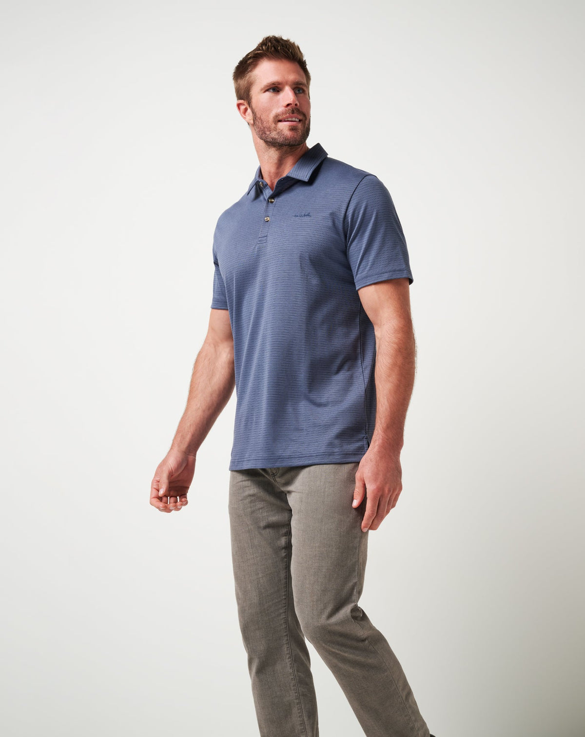 The Zinna 2.0 Polo Mood Indigo/Vintage Indigo | Travis Mathew