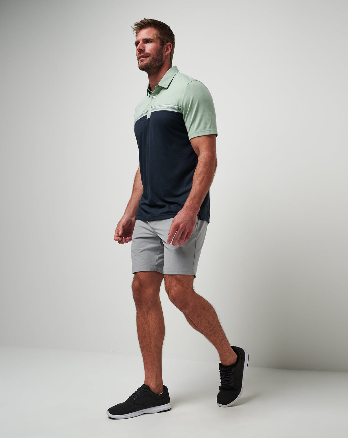 Rustic Route Polo Jadeite | Travis Mathew