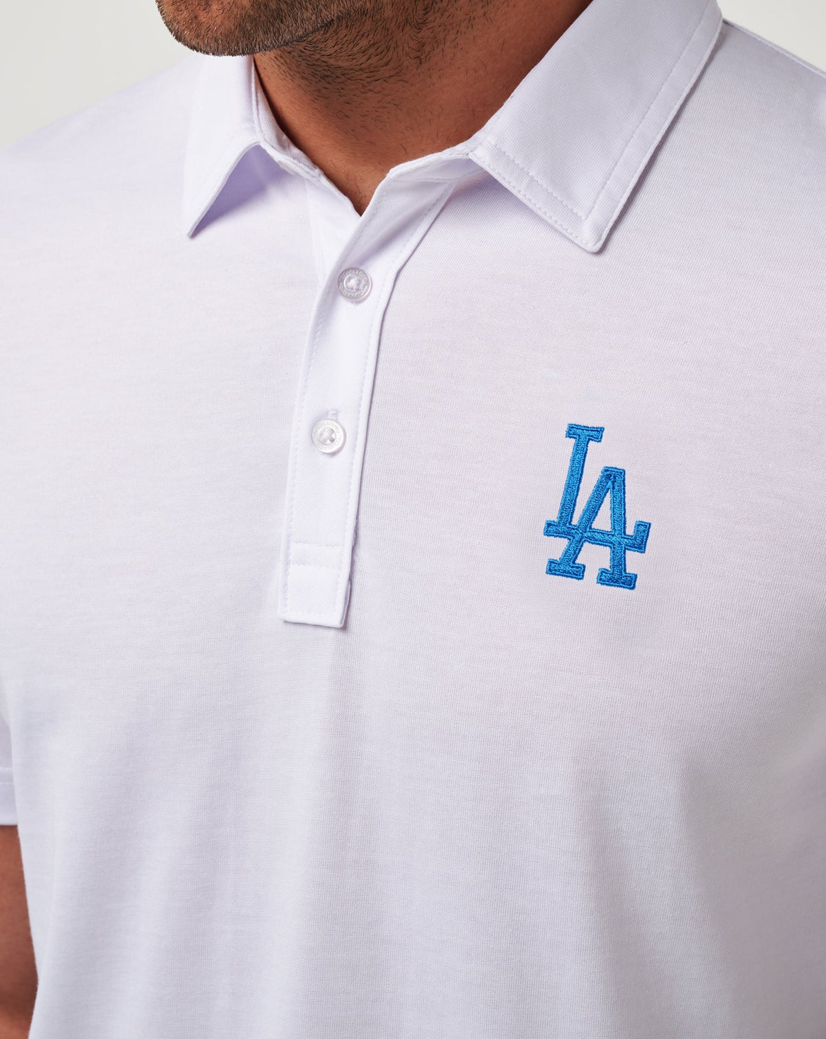 Los Angeles Dodgers The Zinna Polo White | Travis Mathew