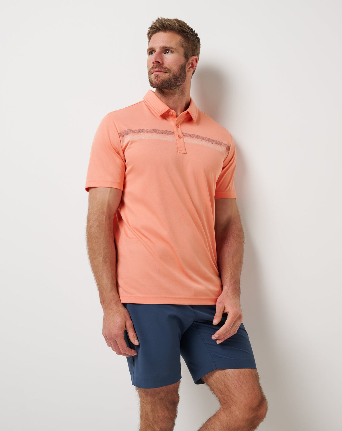 Roaming Routes Polo Terra Cotta | Travis Mathew