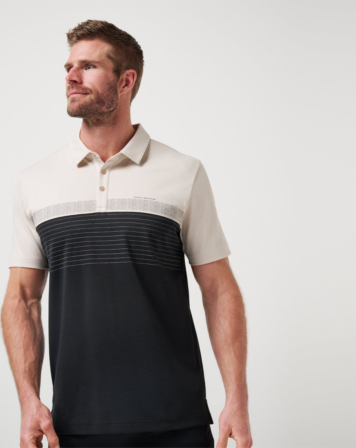 Hang Glide Polo Italian Sand | Travis Mathew