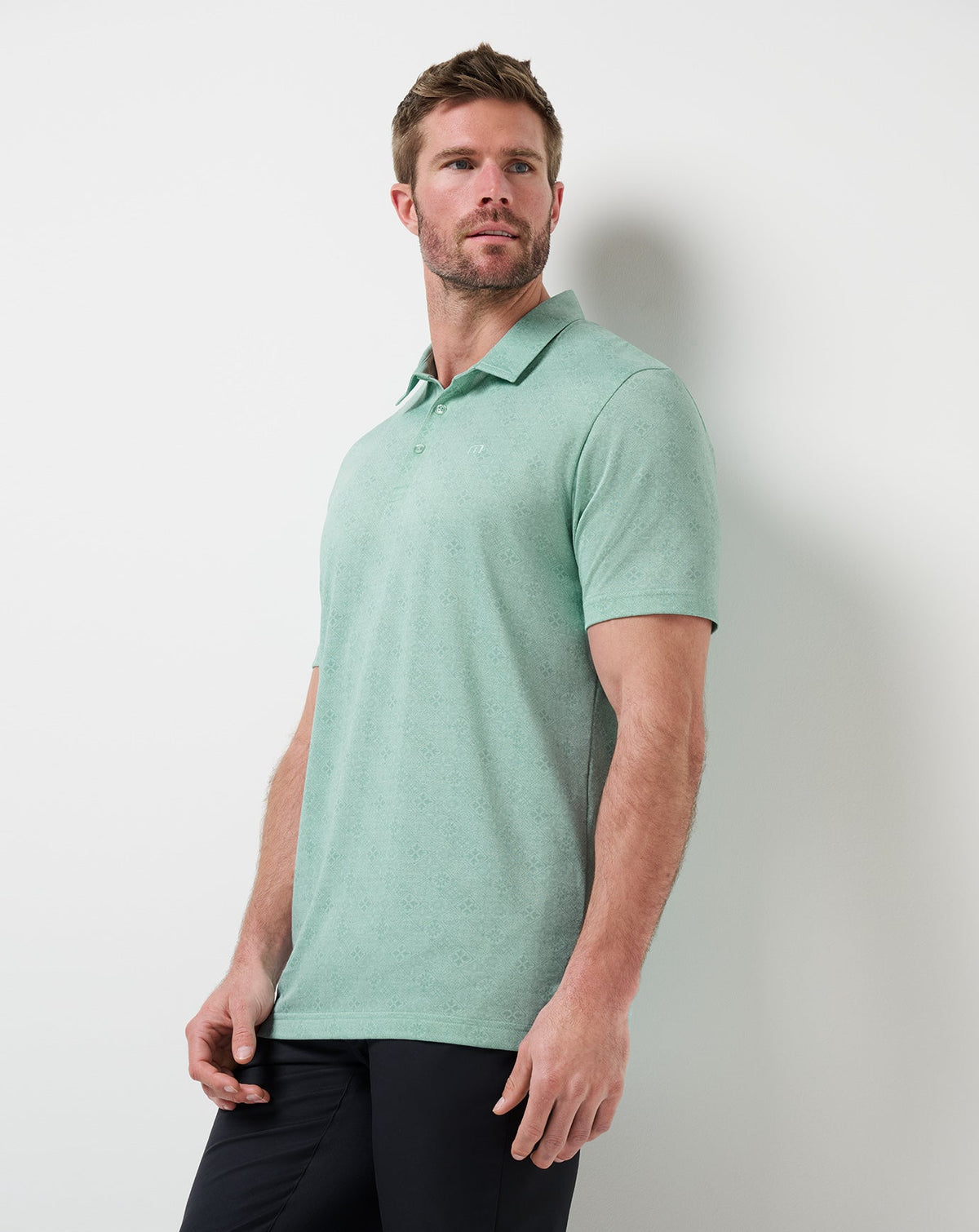 Acropolis Polo Eggshell Blue | Travis Mathew