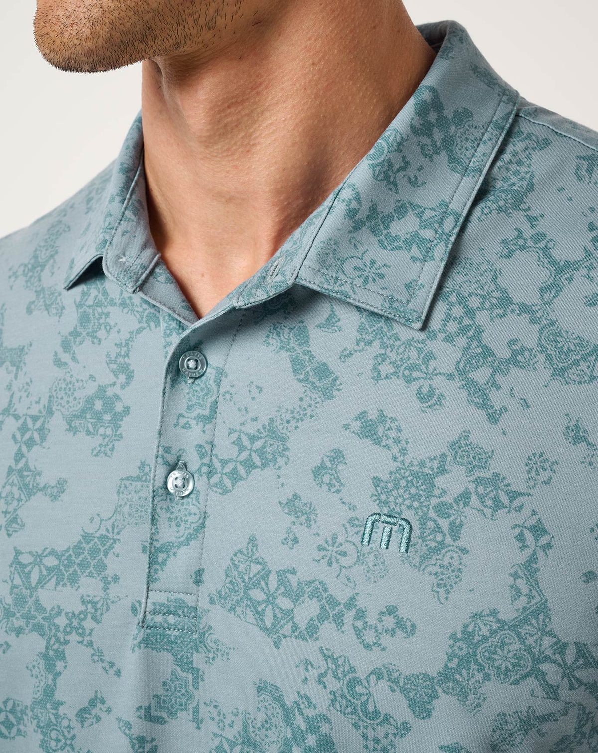 Featherweight Steep Wave Polo Cameo | Travis Mathew