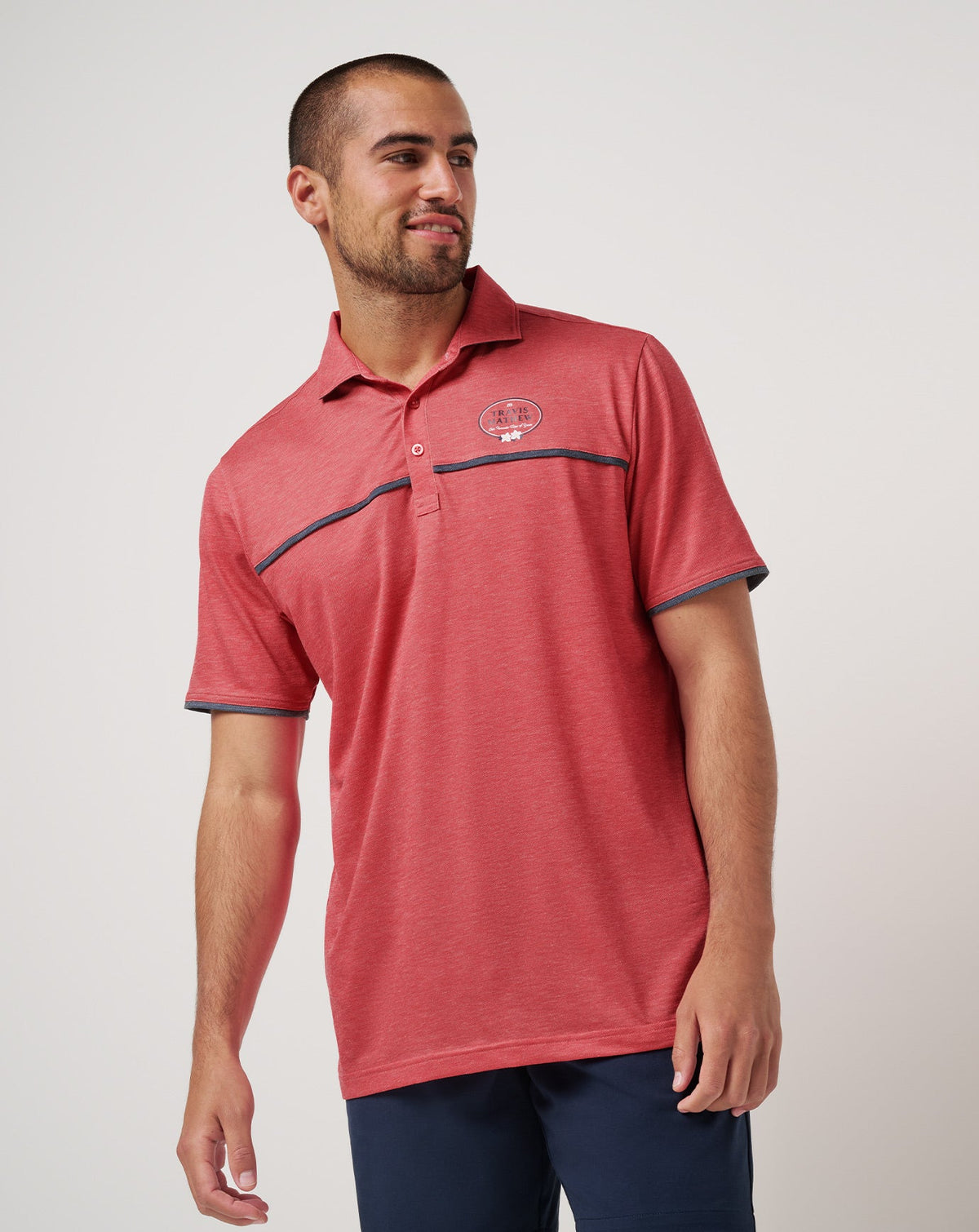 Featherweight Our Favorite Time Of Year Polo Heather Azalea | Travis Mathew