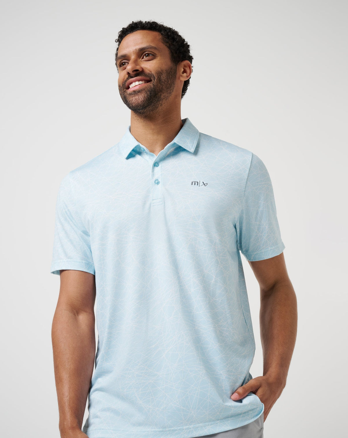 Clean Ice Polo Cory Blue | Travis Mathew
