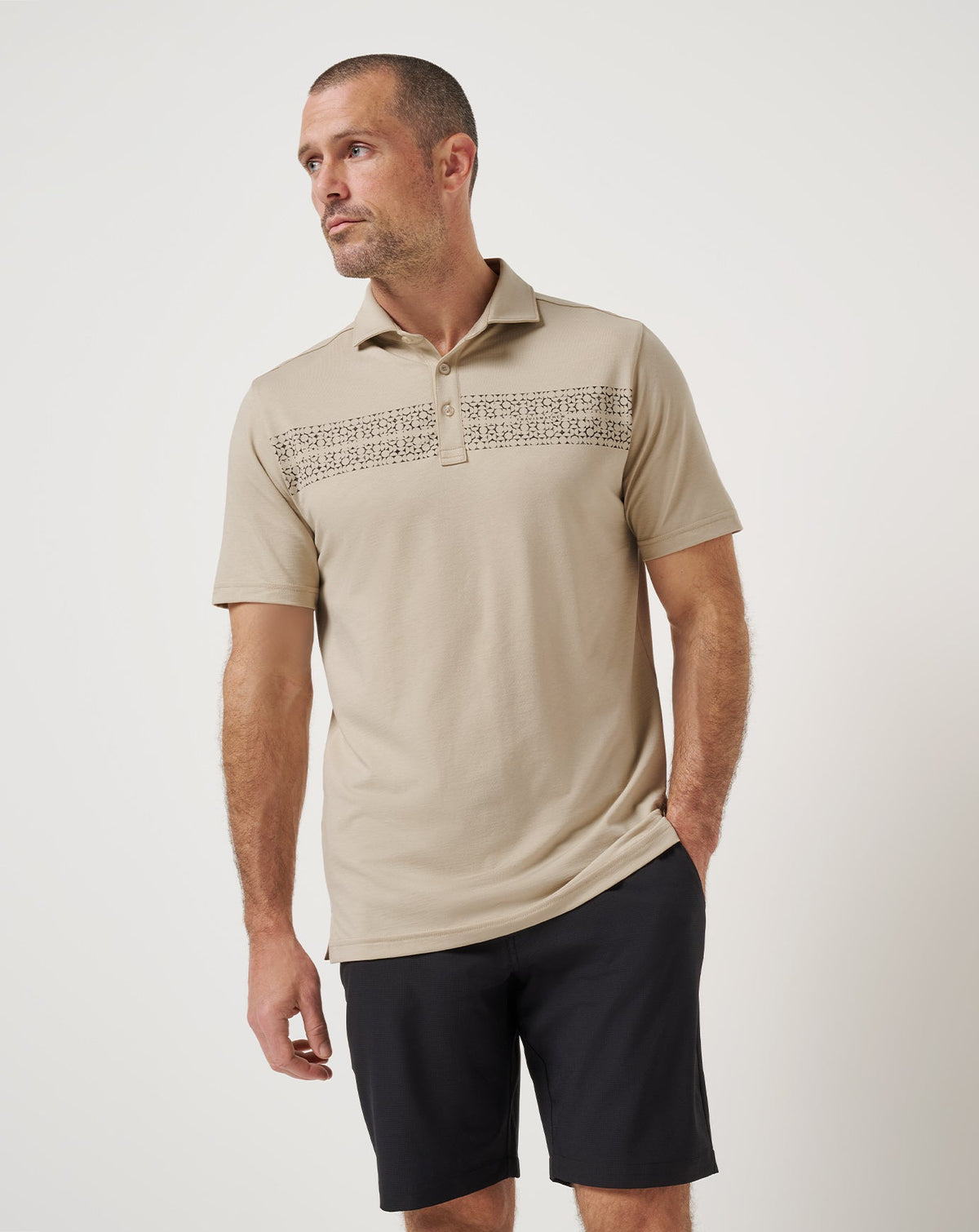 Flower Market Polo Island Fossil | Travis Mathew