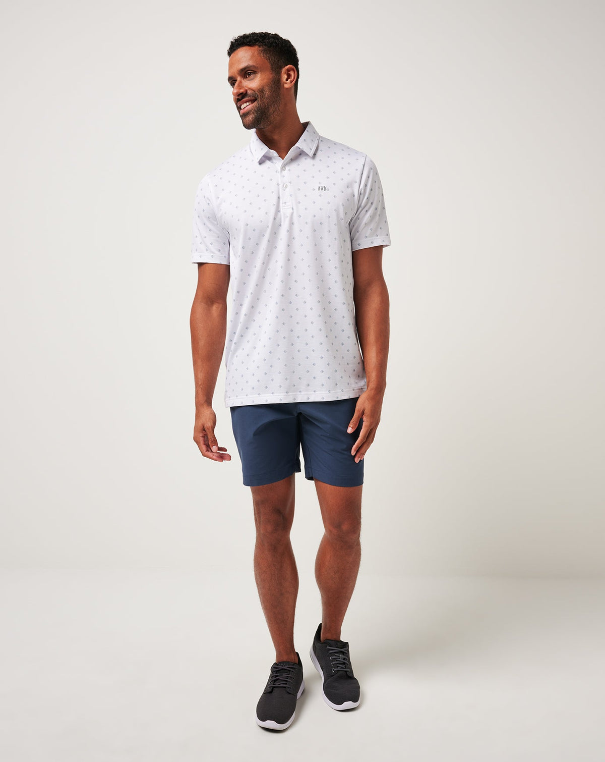 Saturday Night Stay Polo White | Travis Mathew