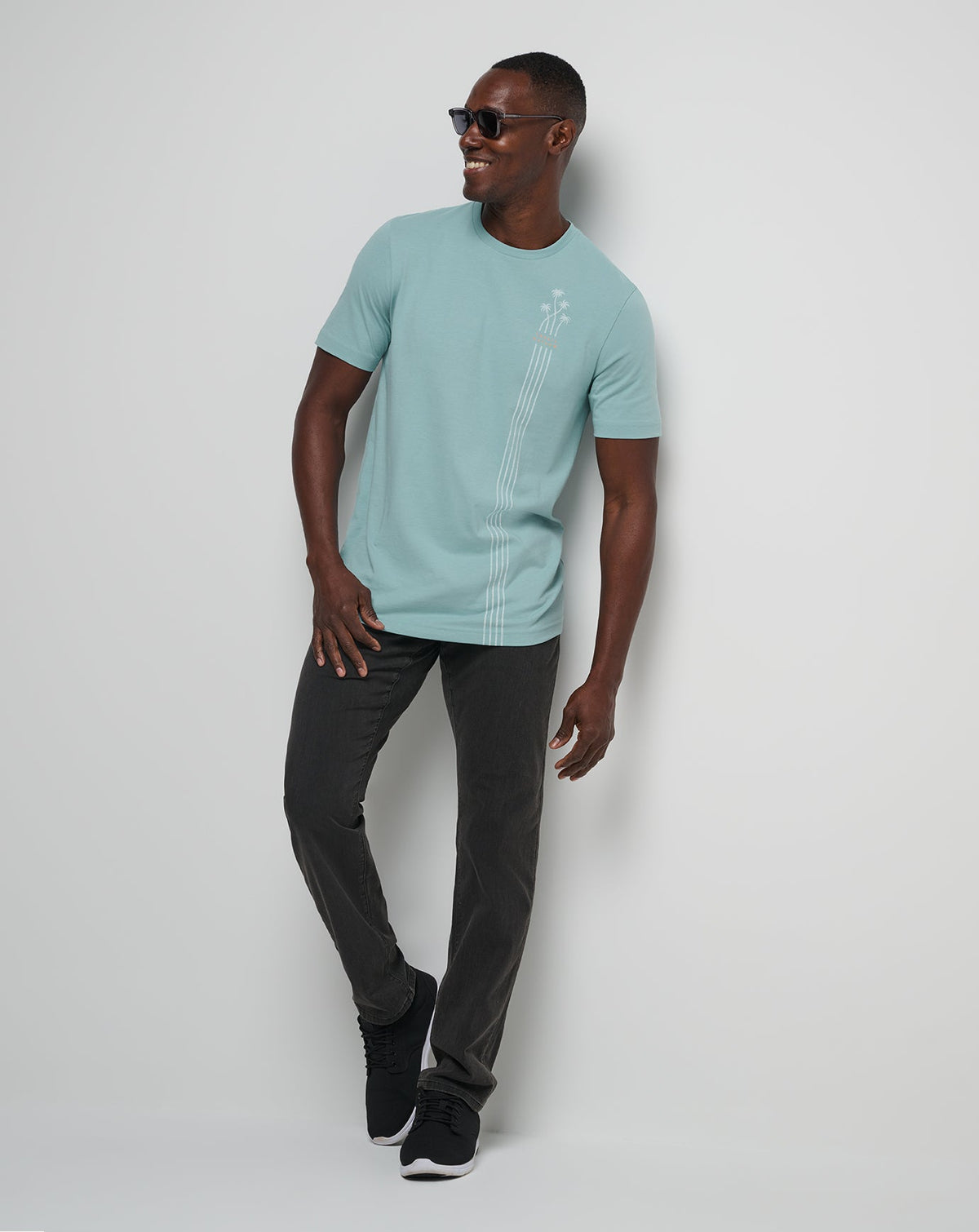 Pacific Vibe Tee Cameo | Travis Mathew