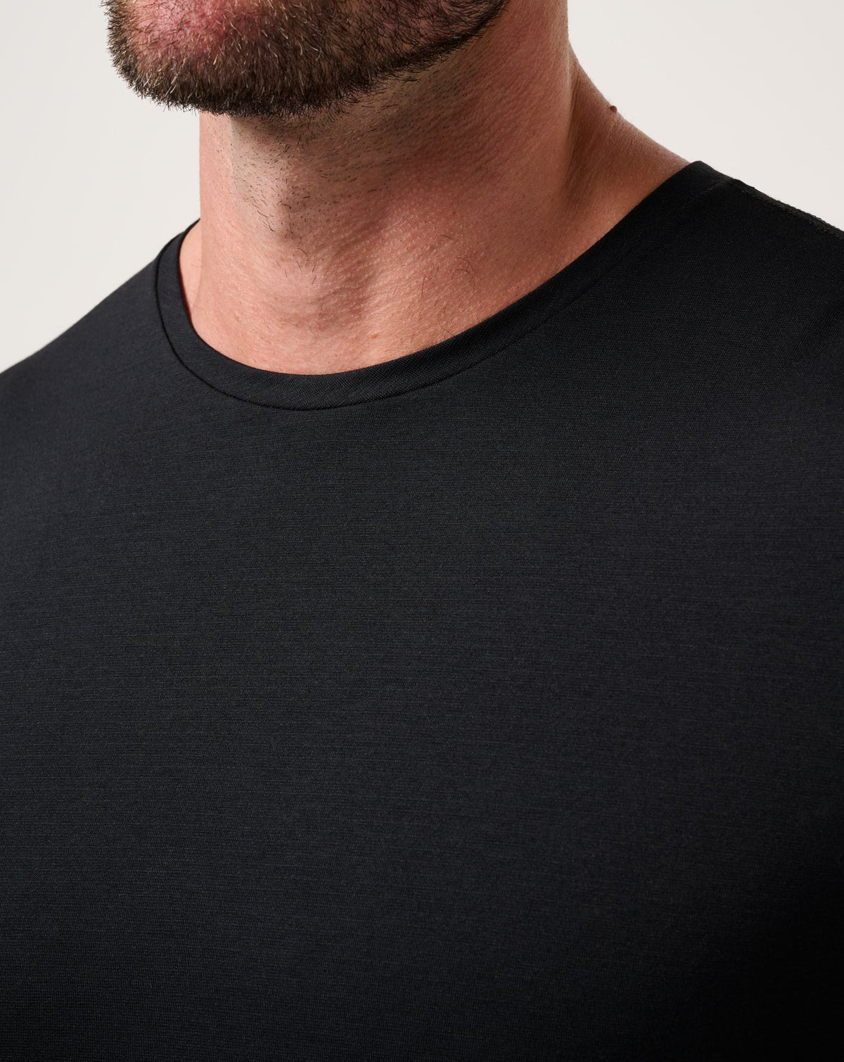 Performance Jersey Long Sleeve Tee Black | Travis Mathew