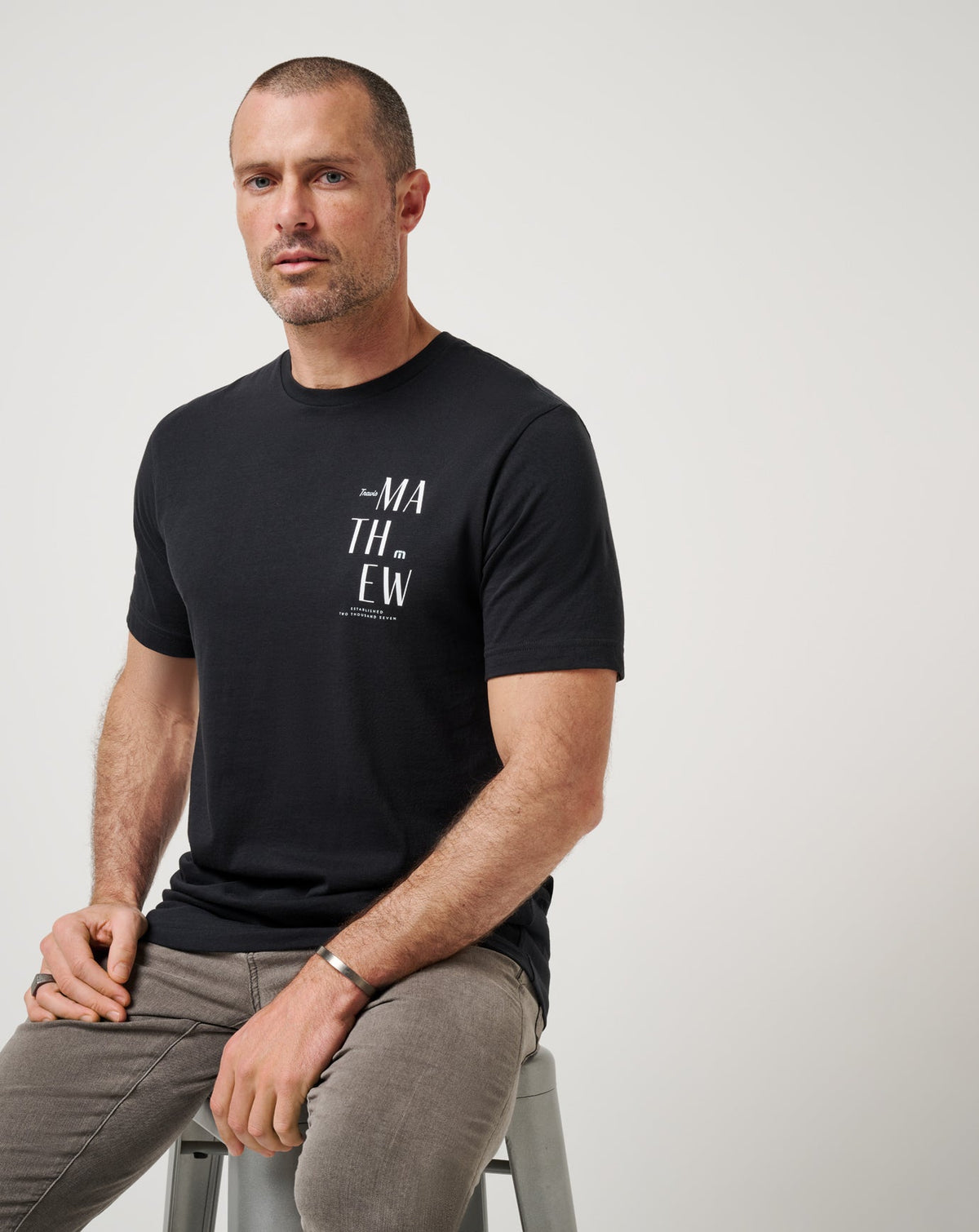 Art Scene Tee Black | Travis Mathew