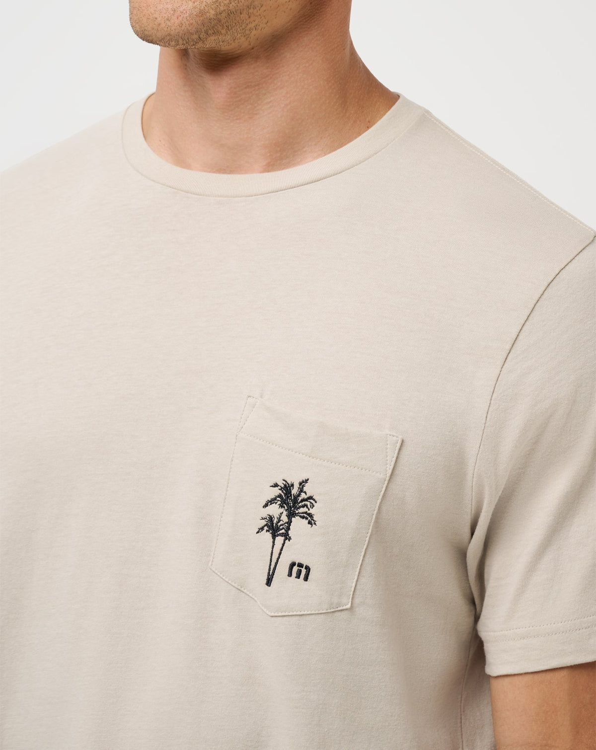 Vineyard Tour Tee Island Fossil | Travis Mathew