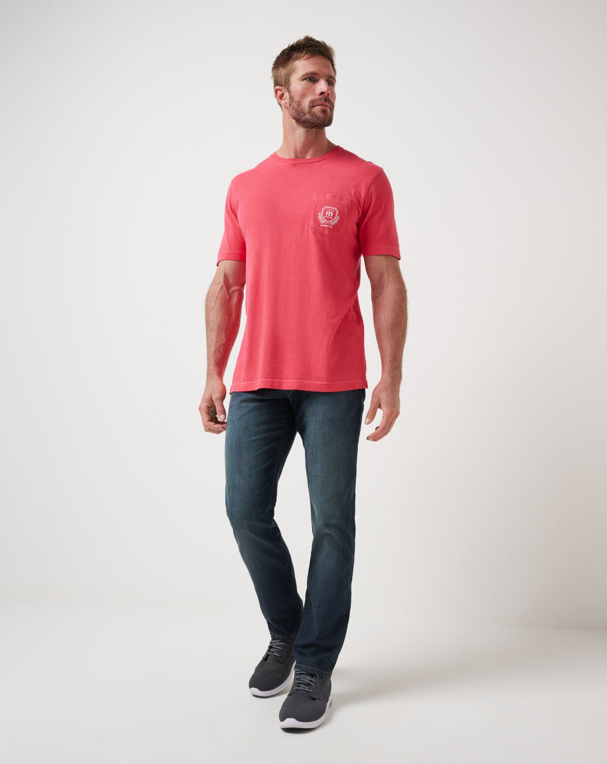 Local Favorite 2.0 Tee Red | Travis Mathew