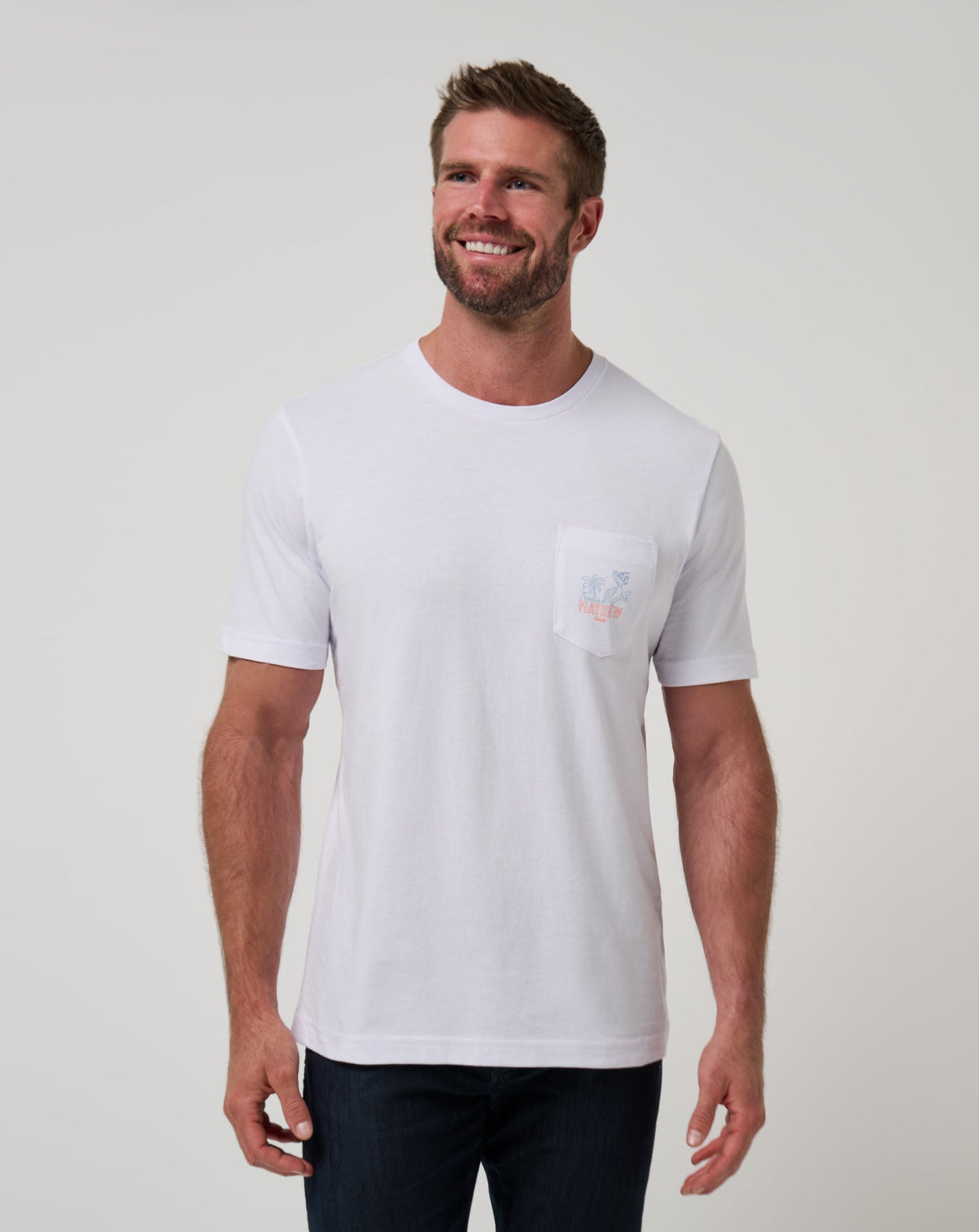 Siesta 2.0 Tee White | Travis Mathew