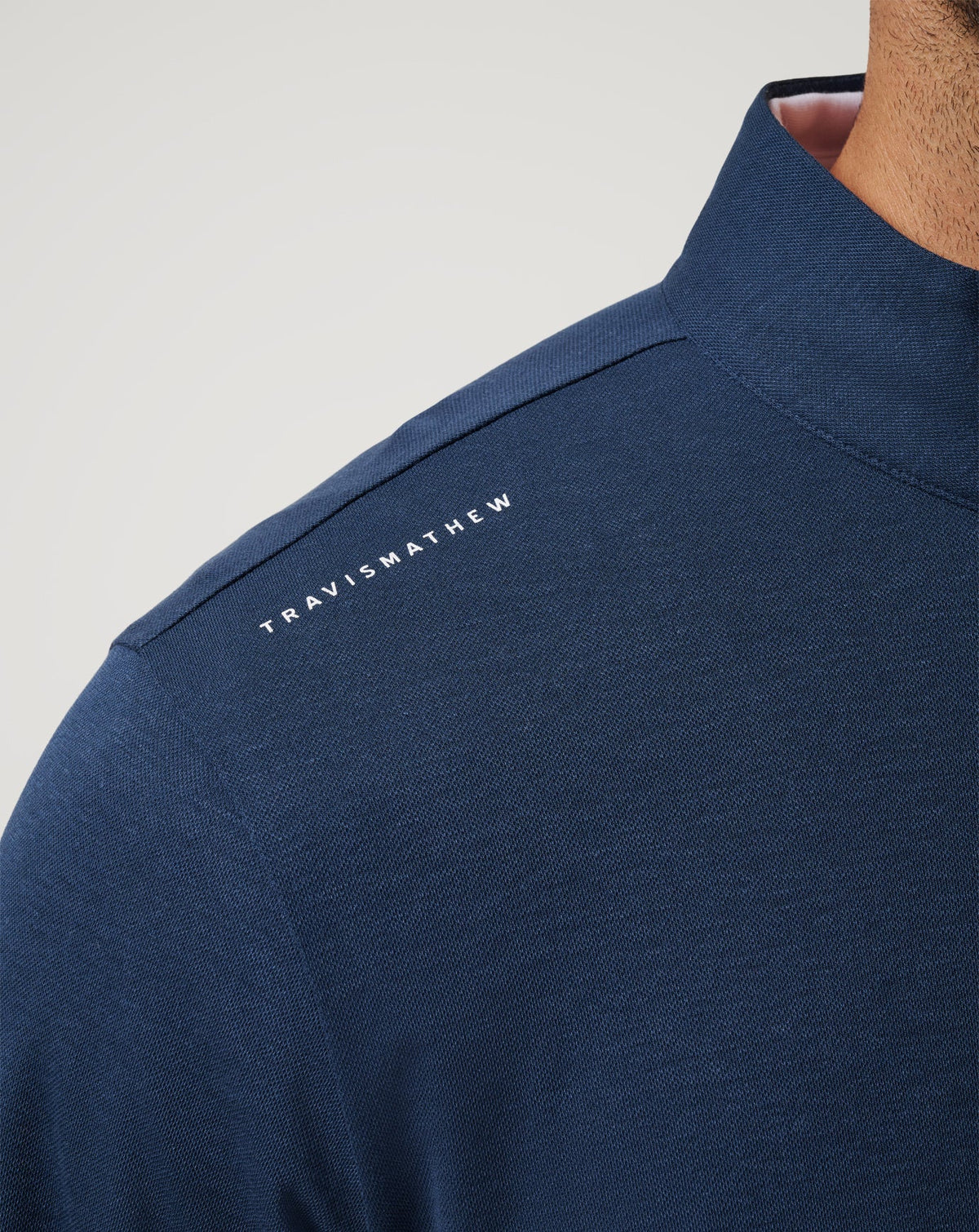 Seattle Mariners Time To Tailgate Quarter Zip Navy | Travis Mathew