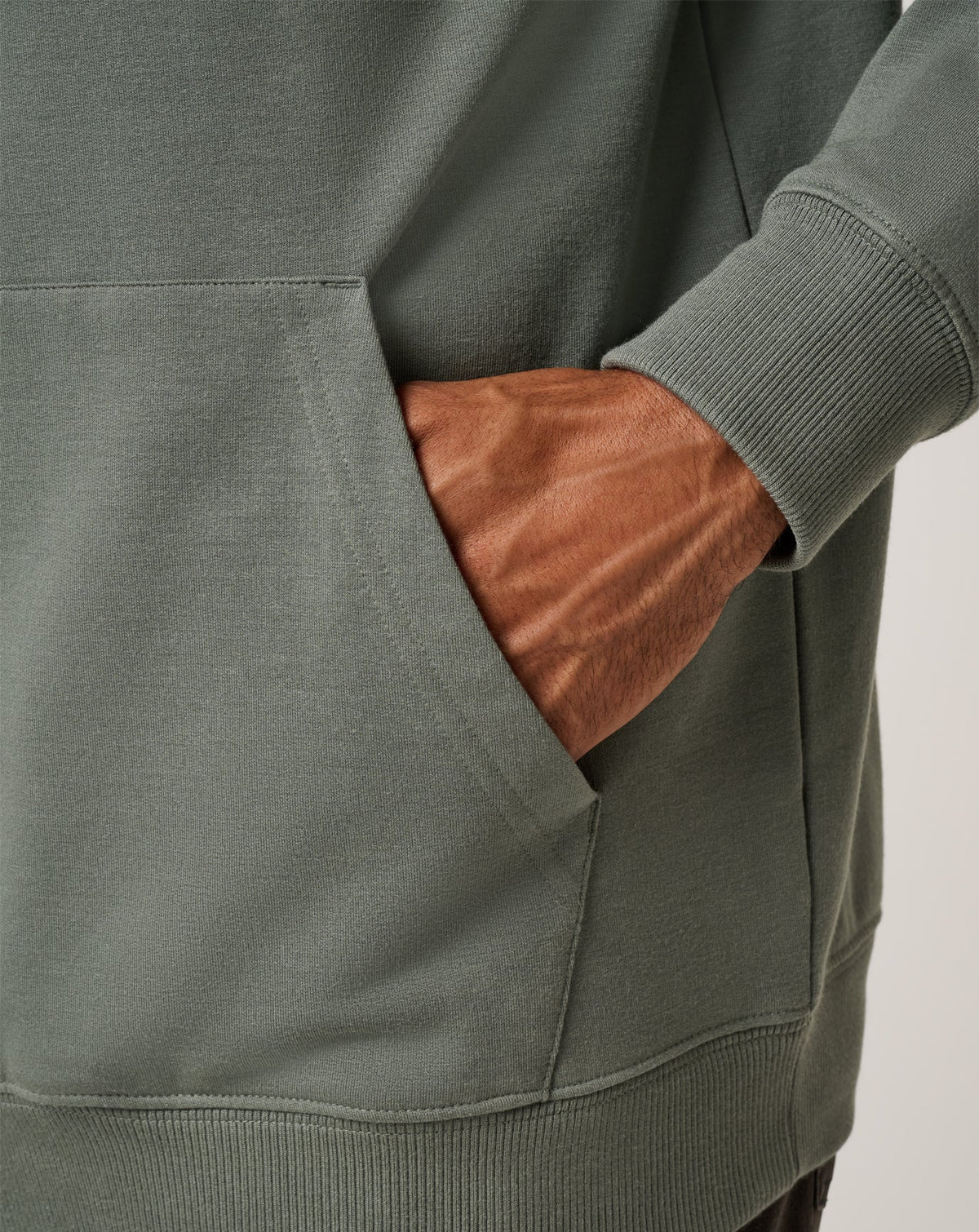 Coastal Cloud Hoodie Dark Olive | Travis Mathew