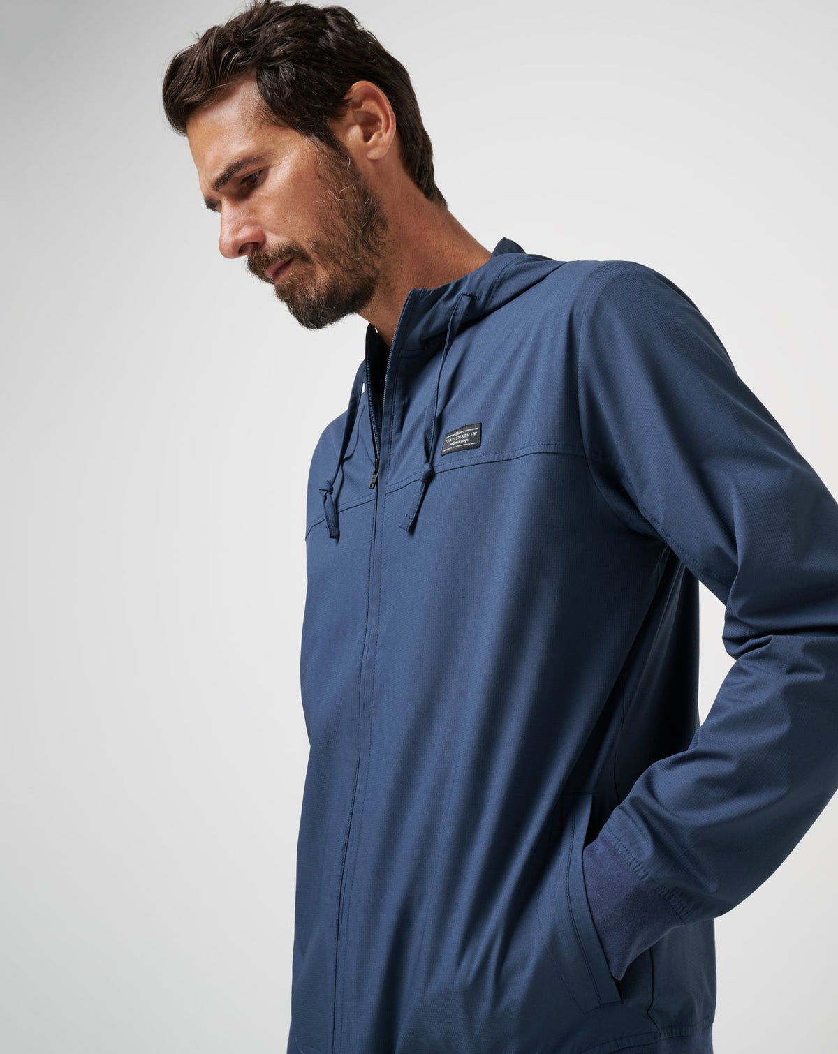 Wanderlust Hoodie Mood Indigo | Travis Mathew
