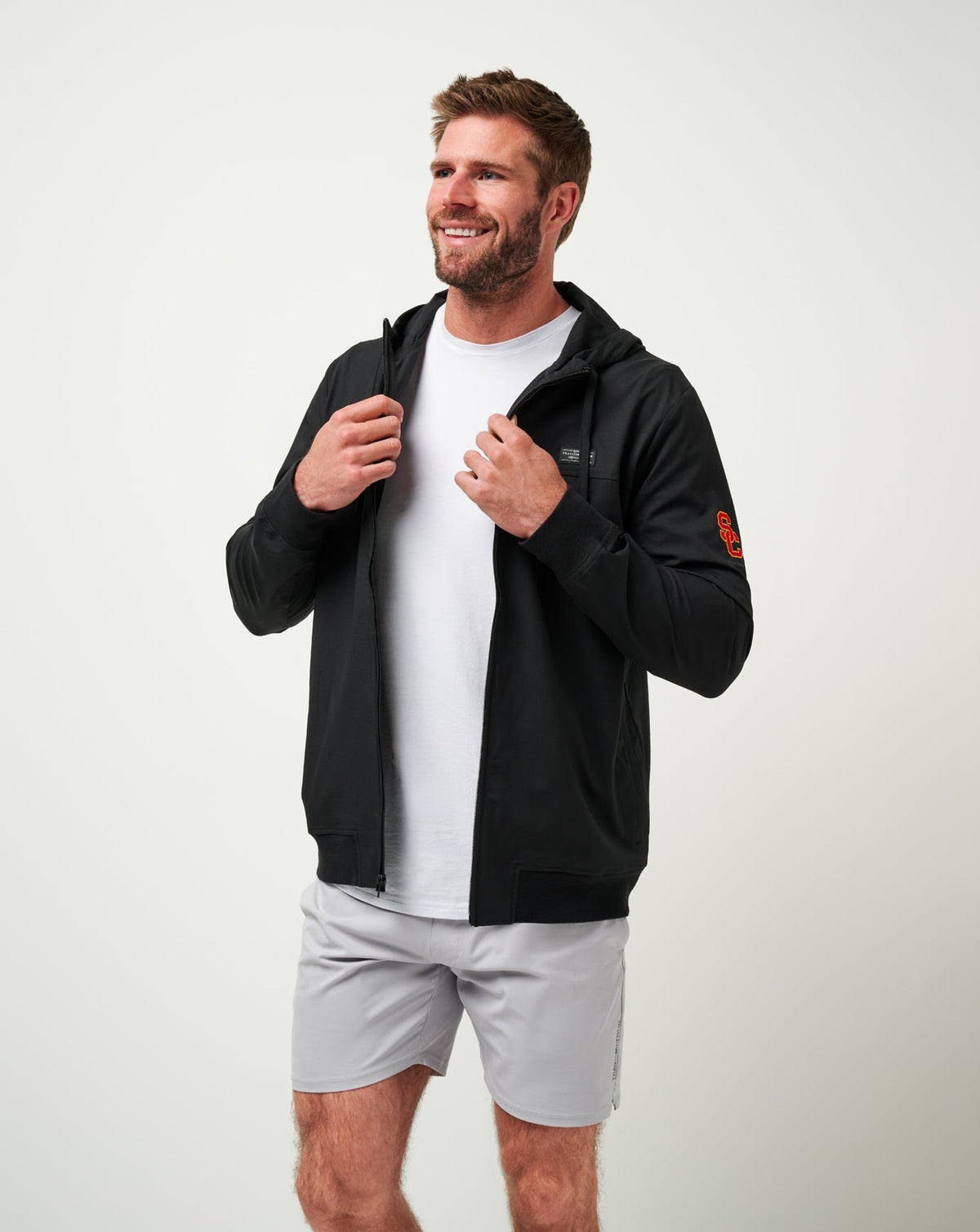 USC Wanderlust Hoodie Black | Travis Mathew
