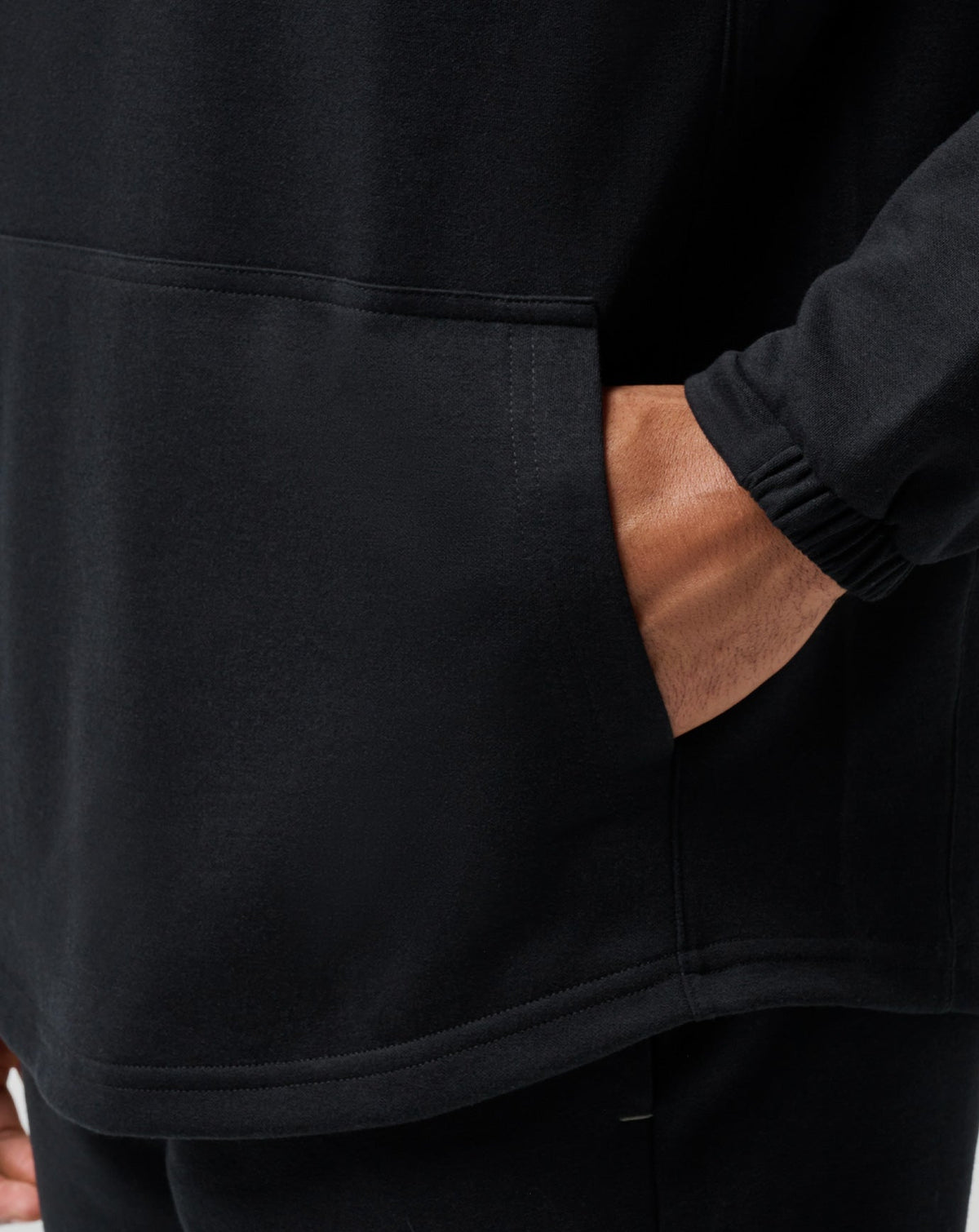 Sideslip Hoodie Black | Travis Mathew