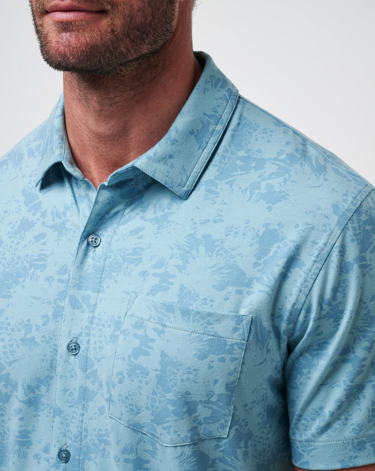 Knit Braddah Button-Up Cameo | Travis Mathew