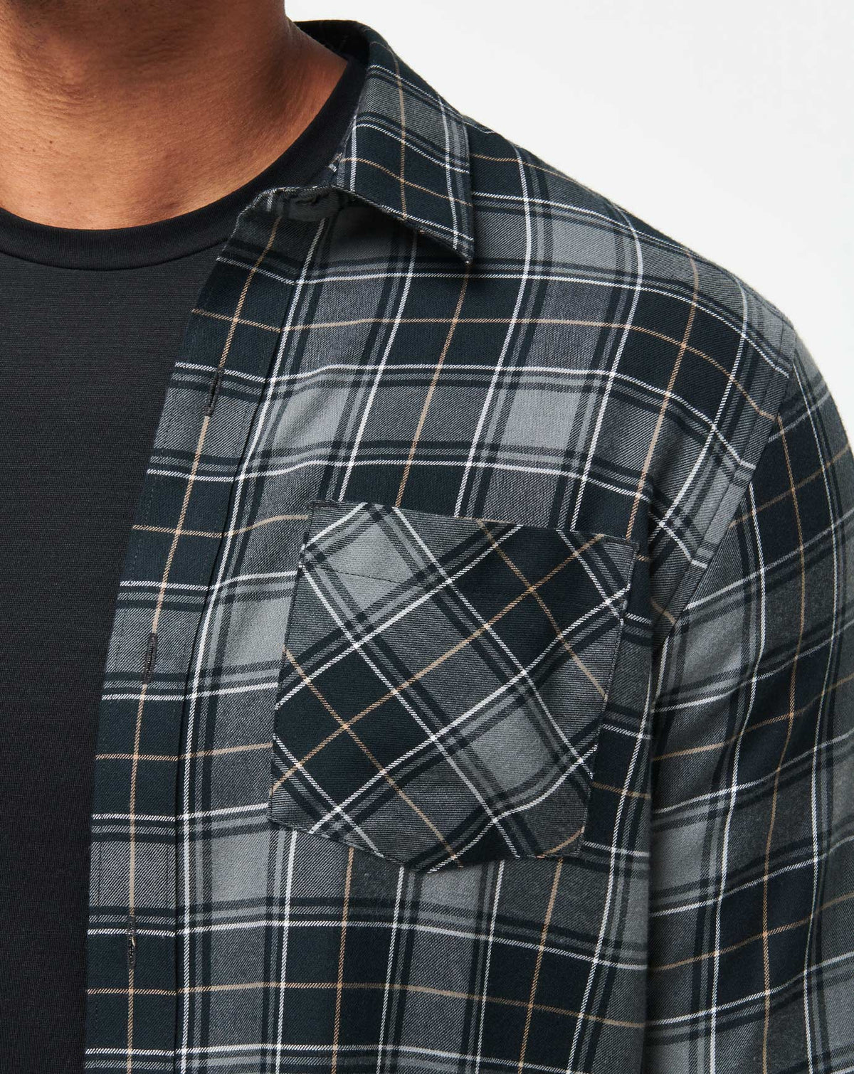 Sir Travis Button-Up Black | Travis Mathew