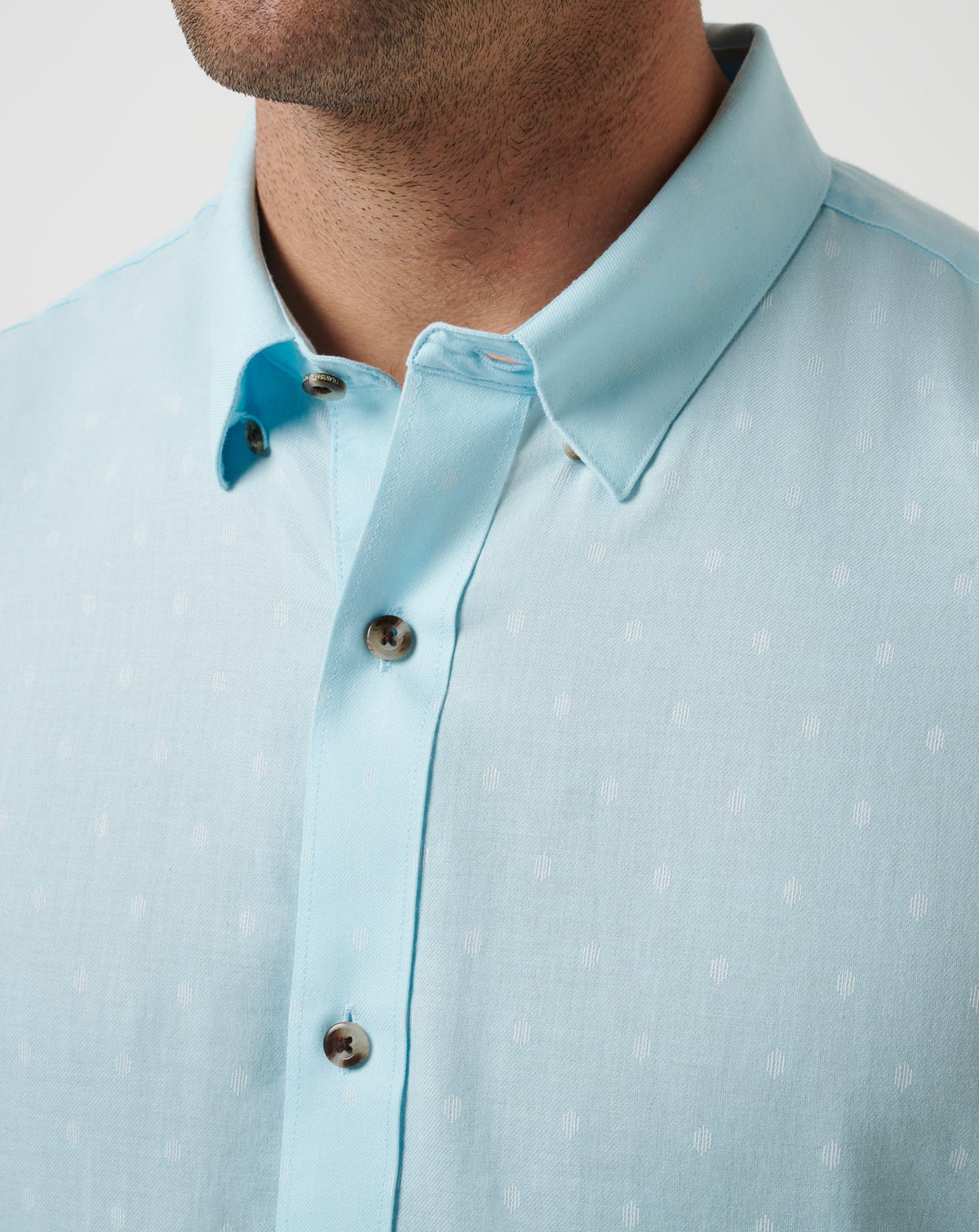 Early Check In Button-Up Cory Blue | Travis Mathew