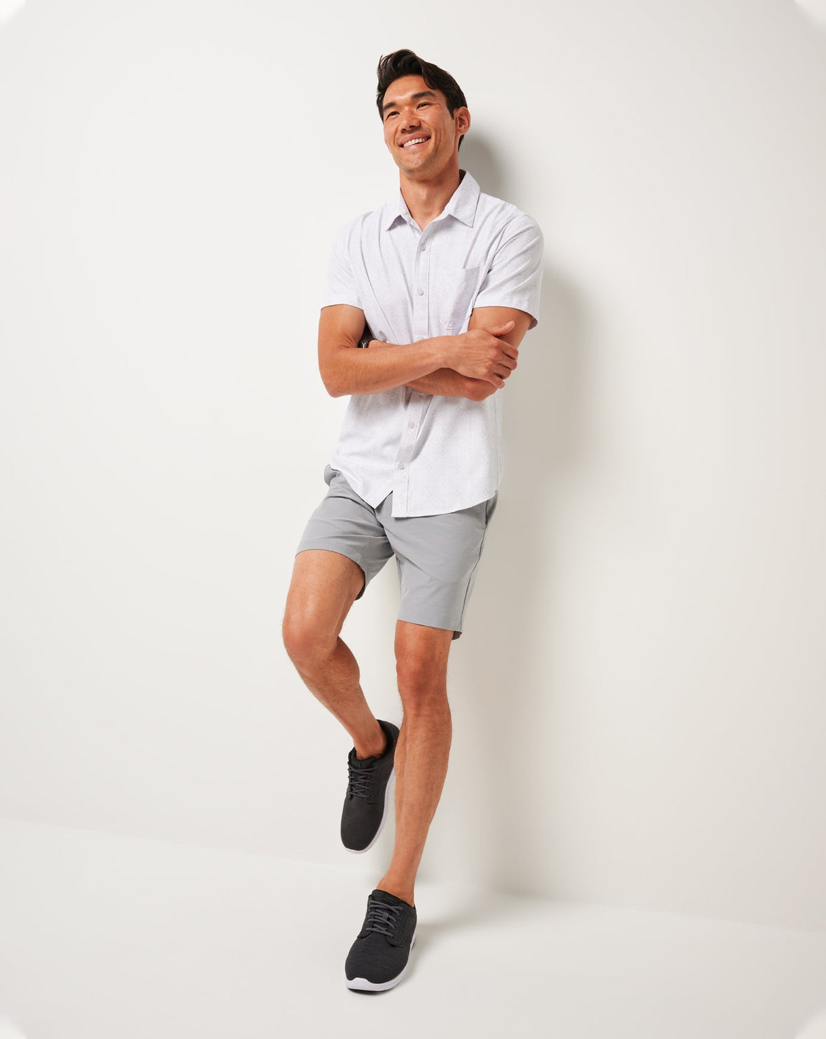Techwoven Acropolis Button-Up White | Travis Mathew
