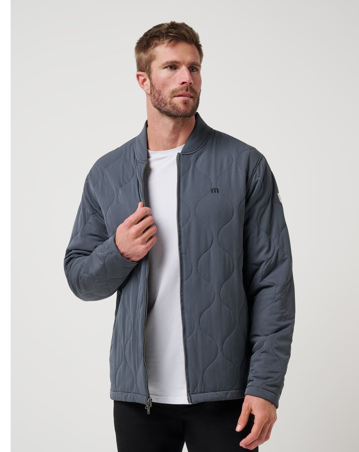 Come What May Jacket Ebony | Travis Mathew