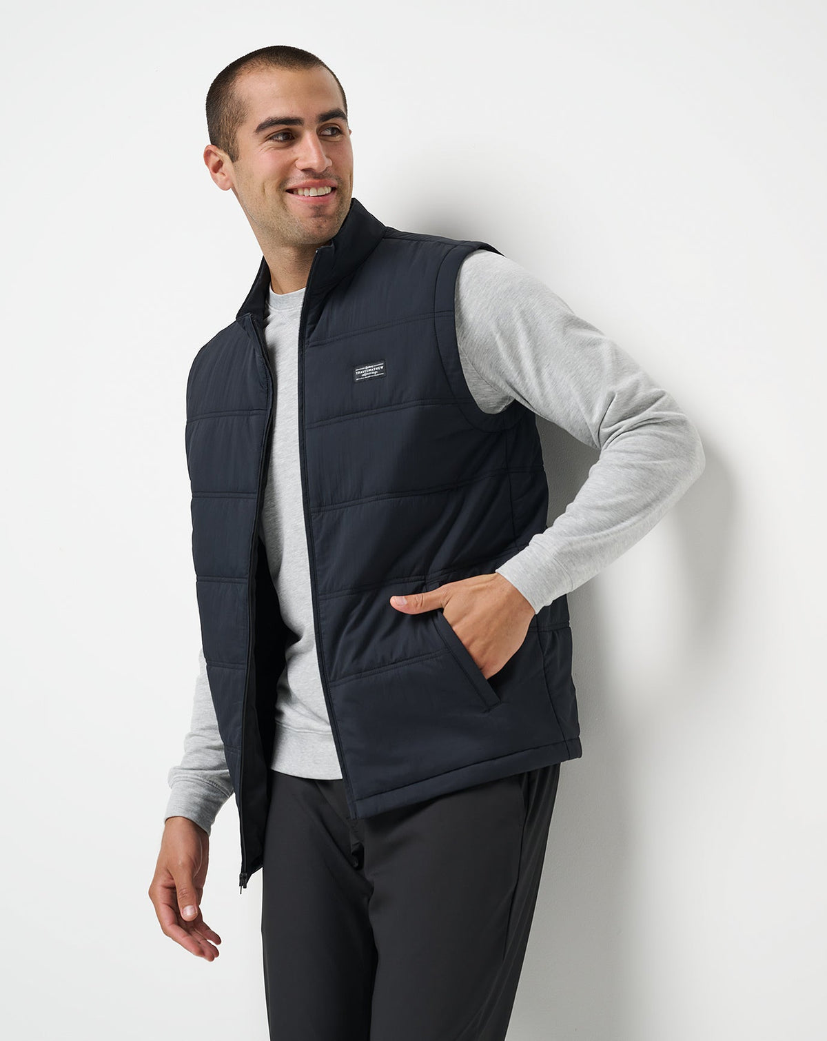 Palisades Puffer Vest Black | Travis Mathew