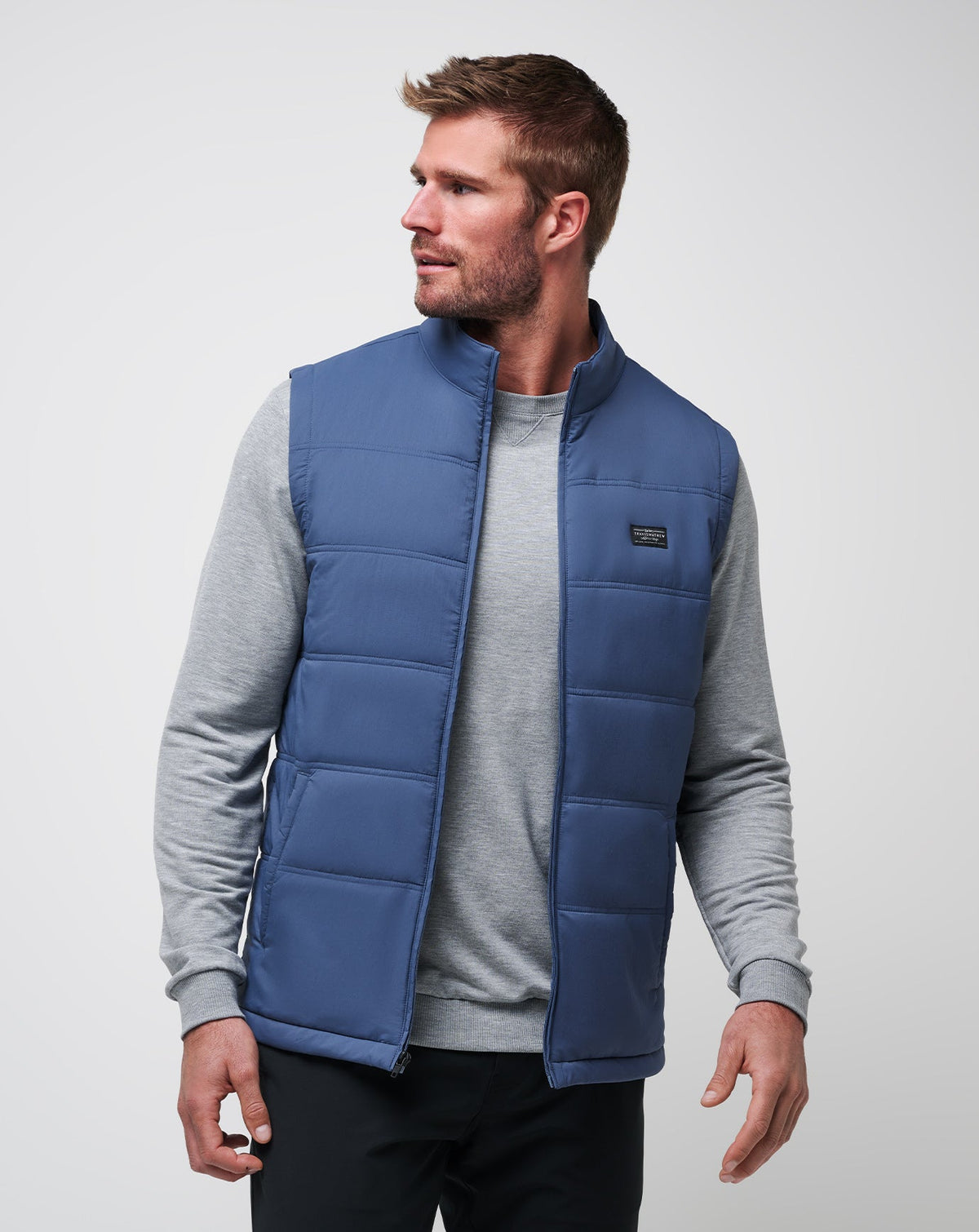 Palisades Puffer Vest Navy | Travis Mathew