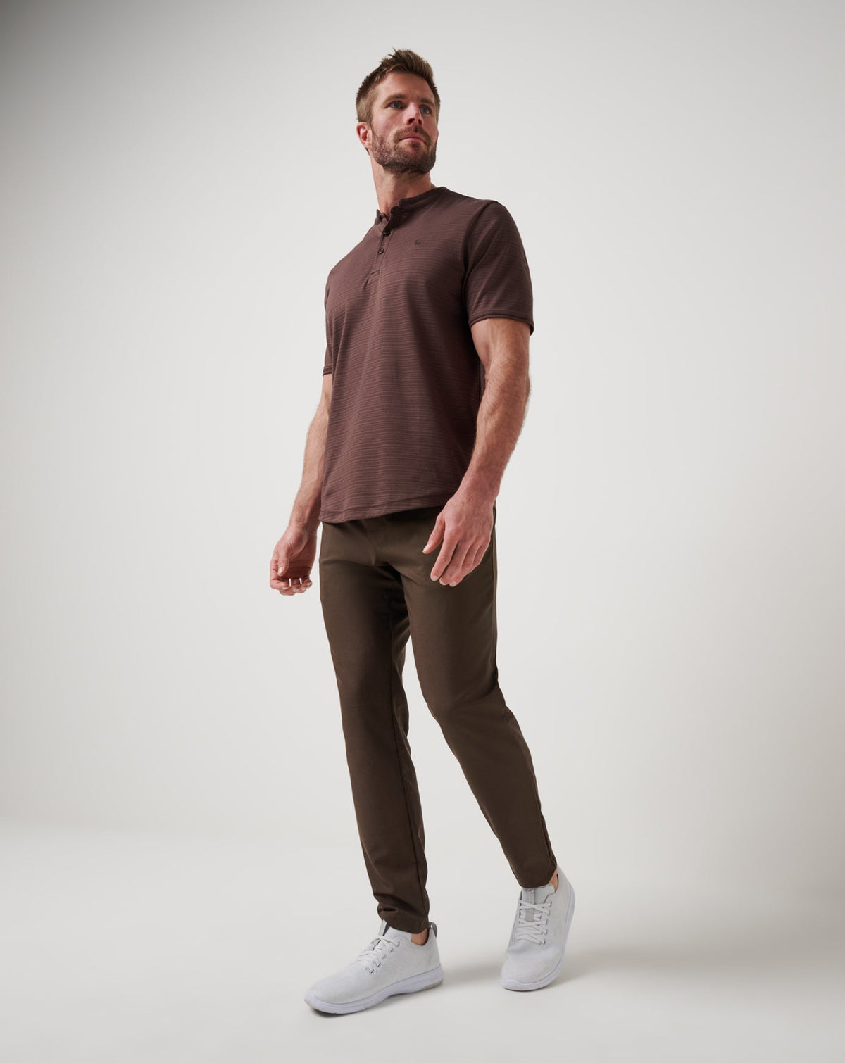 Victory Belt Pant Chocolate Brown | Travis Mathew