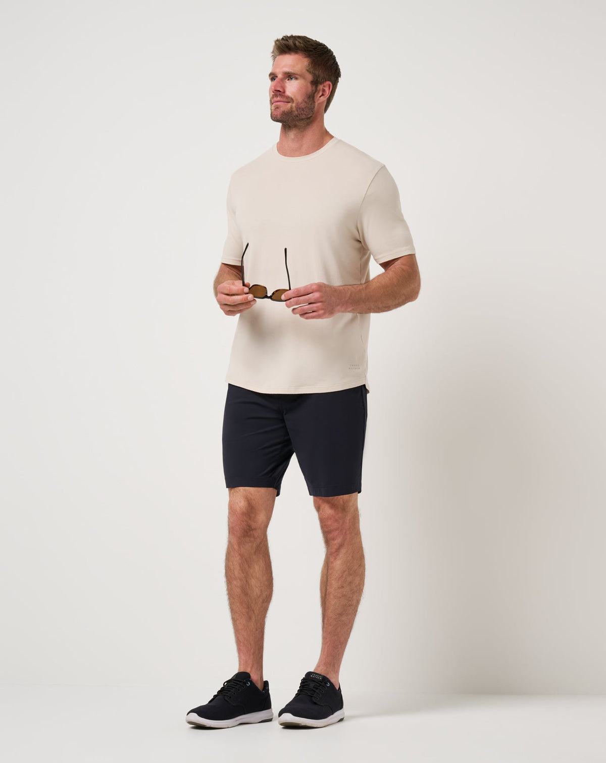 Tech Knit Short 9In Black | Travis Mathew