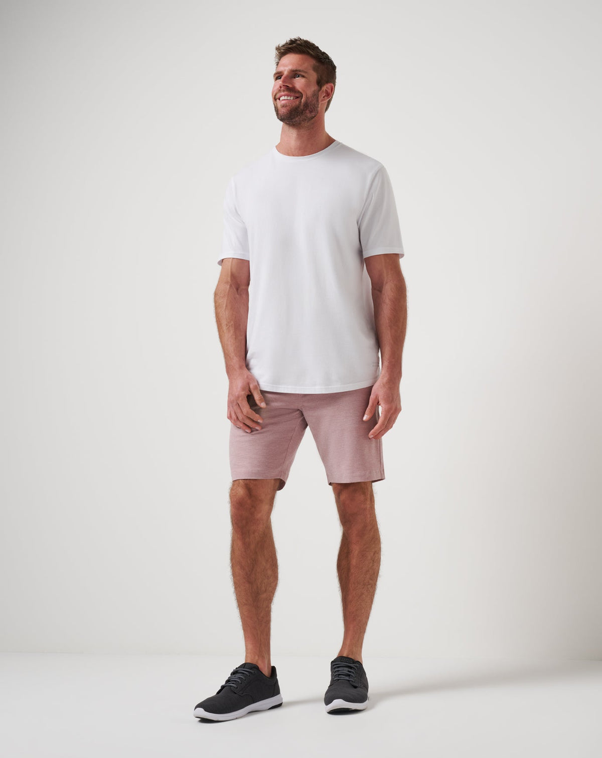 Adirondack Short 9In Heather Roan Rouge | Travis Mathew