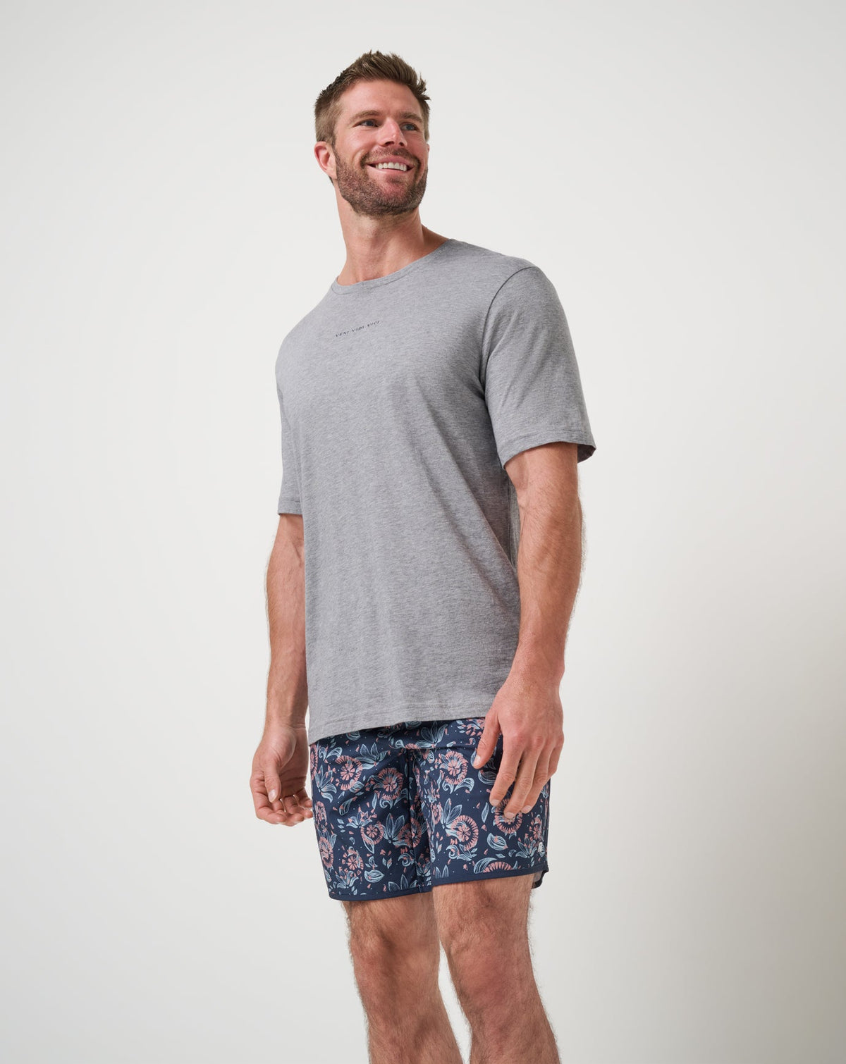Flourish Boardshort Mood Indigo/Vintage Indigo | Travis Mathew