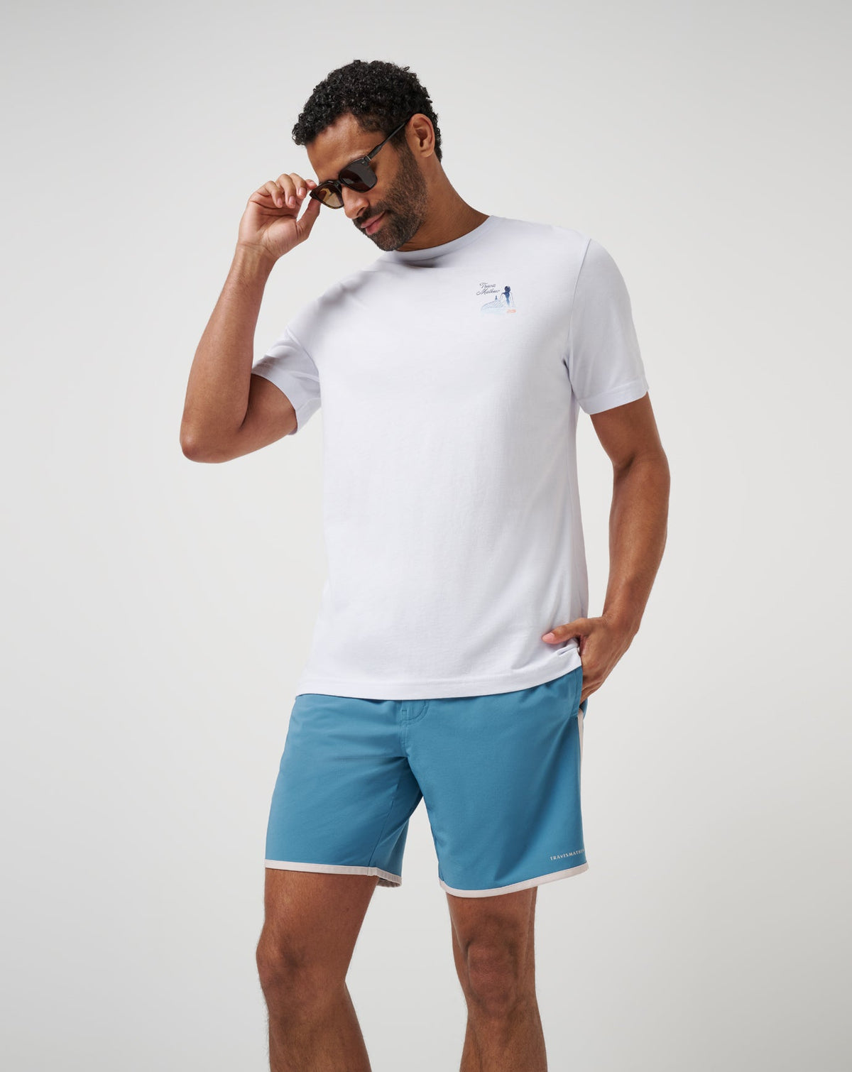 Lost Cave Boardshort Captains Blue | Travis Mathew