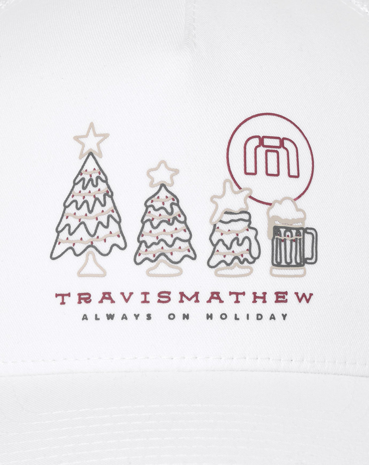 Gifting Snapback Hat White | Travis Mathew