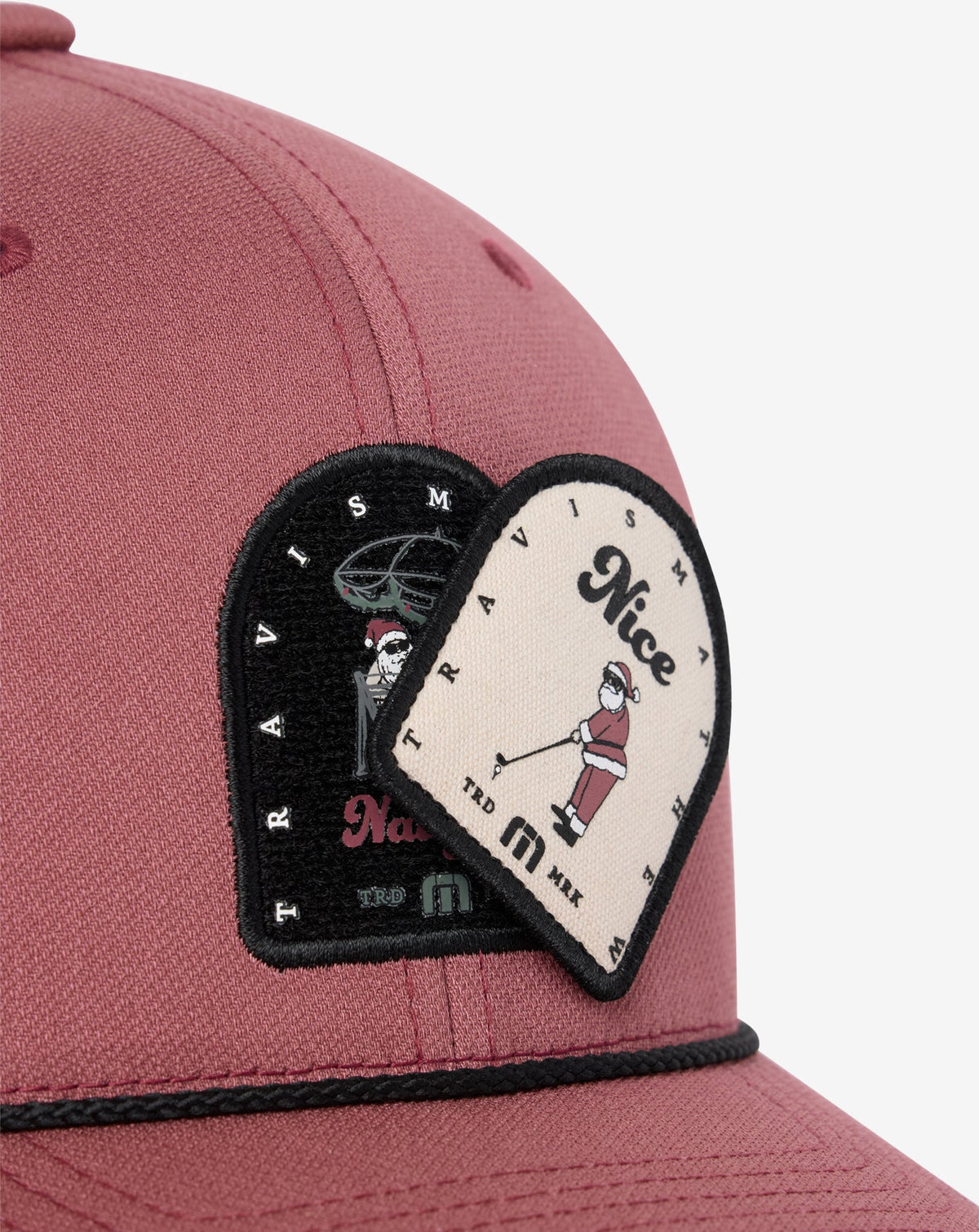 Claus A Scene Snapback Hat Roan Rouge | Travis Mathew
