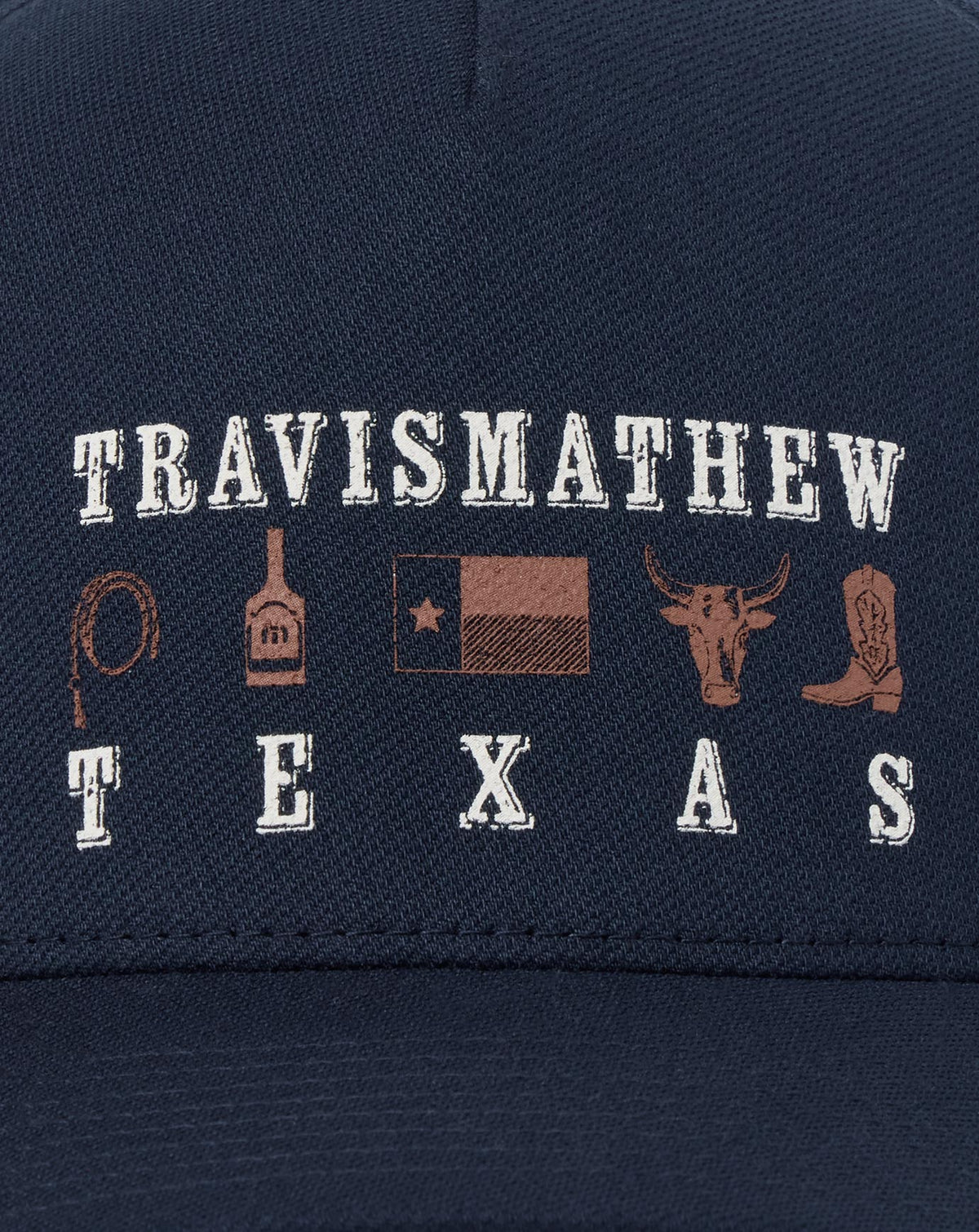 Texas Toasty Snapback Hat Total Eclipse | Travis Mathew