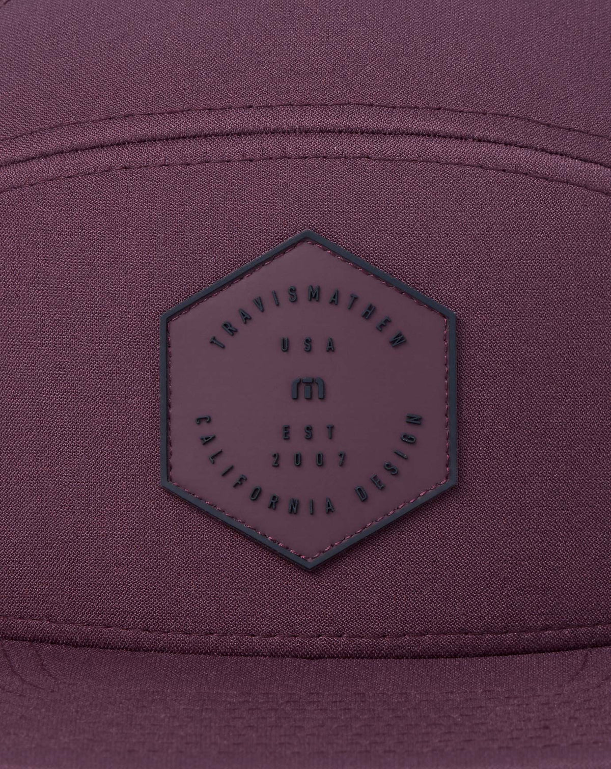 Triple Threat Snapback Hat Mauve Wine | Travis Mathew