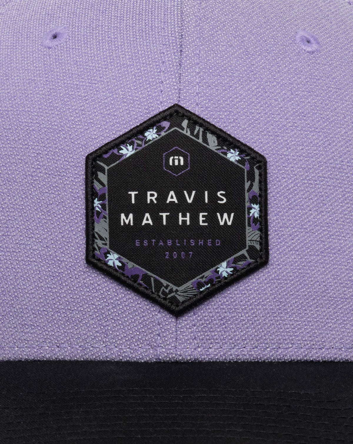 Tall Bamboo Fitted Hat Heather Imperial | Travis Mathew