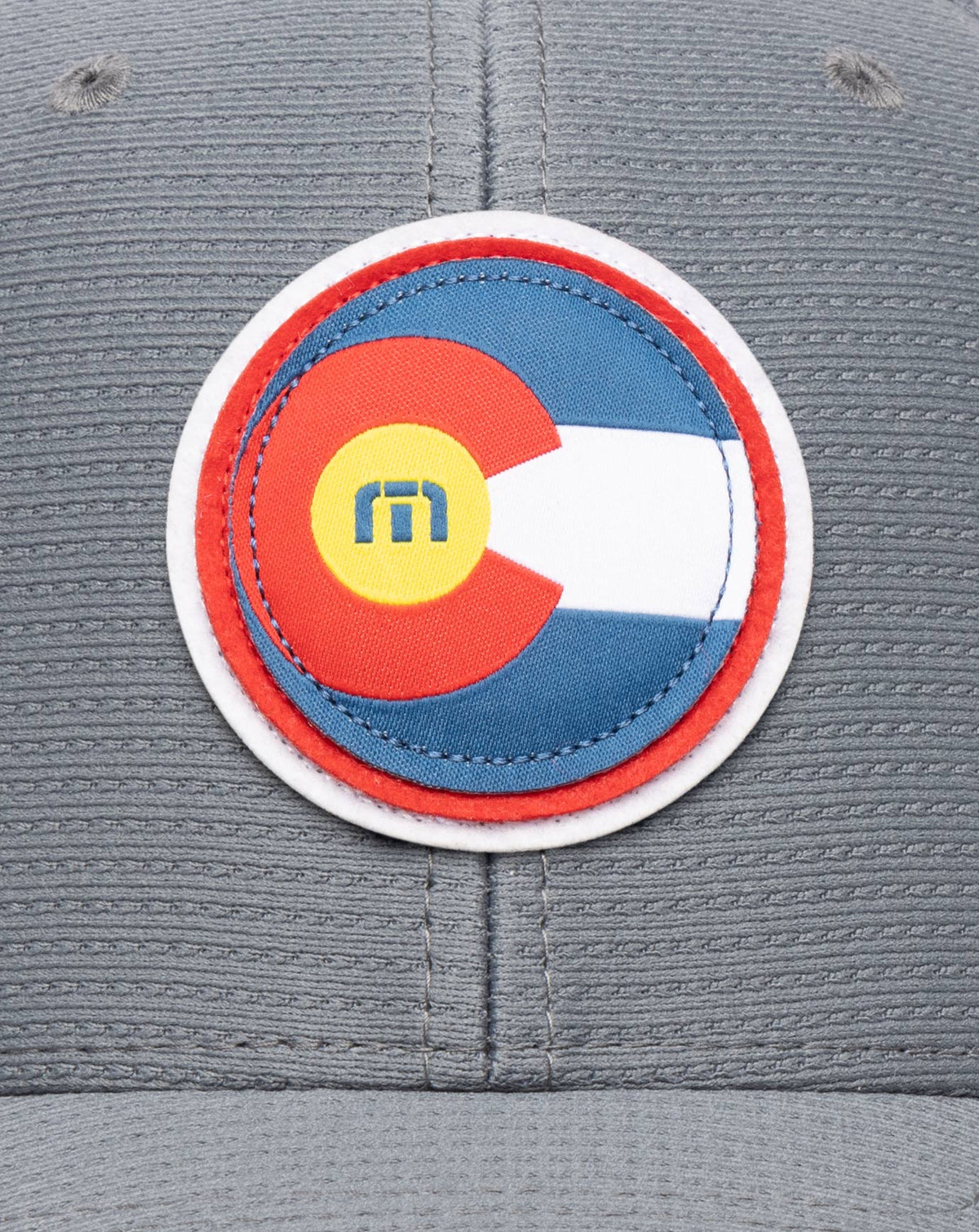 Hop Boulders Fitted Hat Grey | Travis Mathew