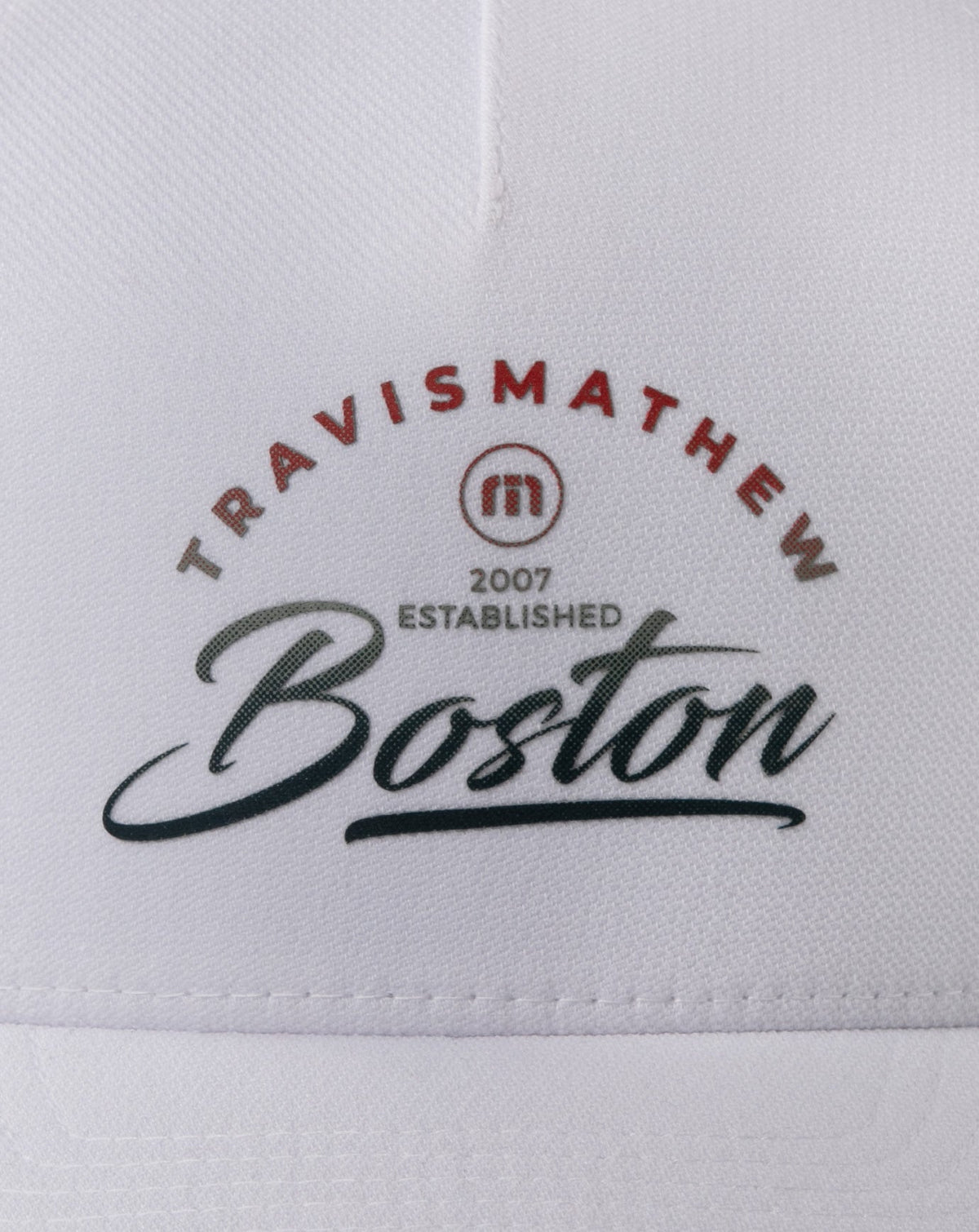 Beacon Hill Fitted Hat White | Travis Mathew