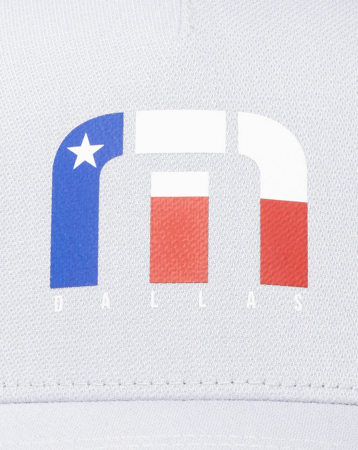 Lets Line Dance Dallas Fitted Hat Heather Grey | Travis Mathew