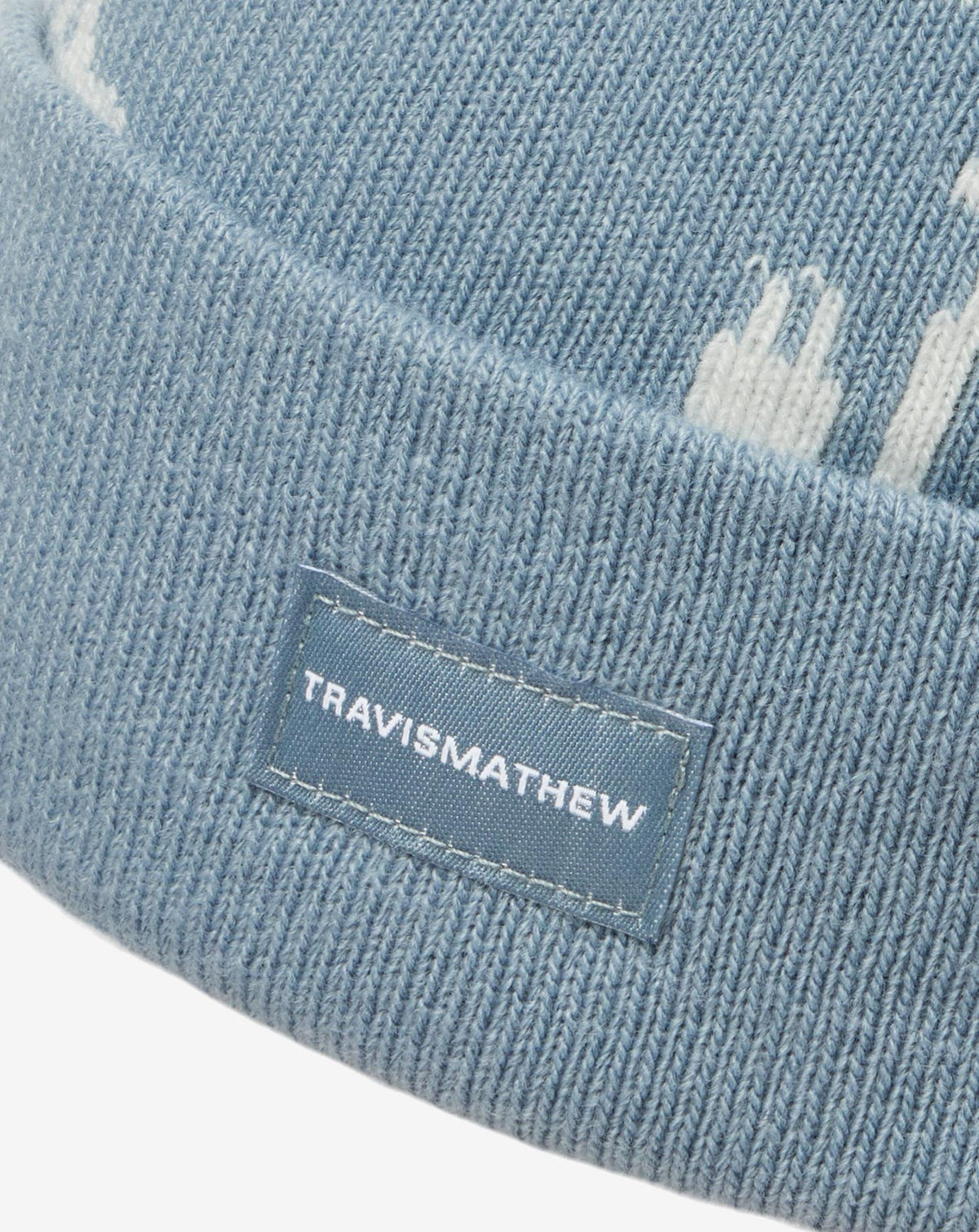 Mapes Beanie Dusty Blue | Travis Mathew