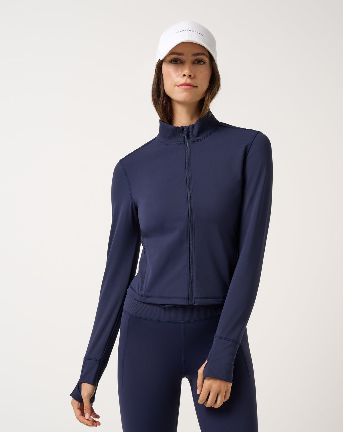 Moveknit Full Zip 2.0 Navy Blazer | Travis Mathew