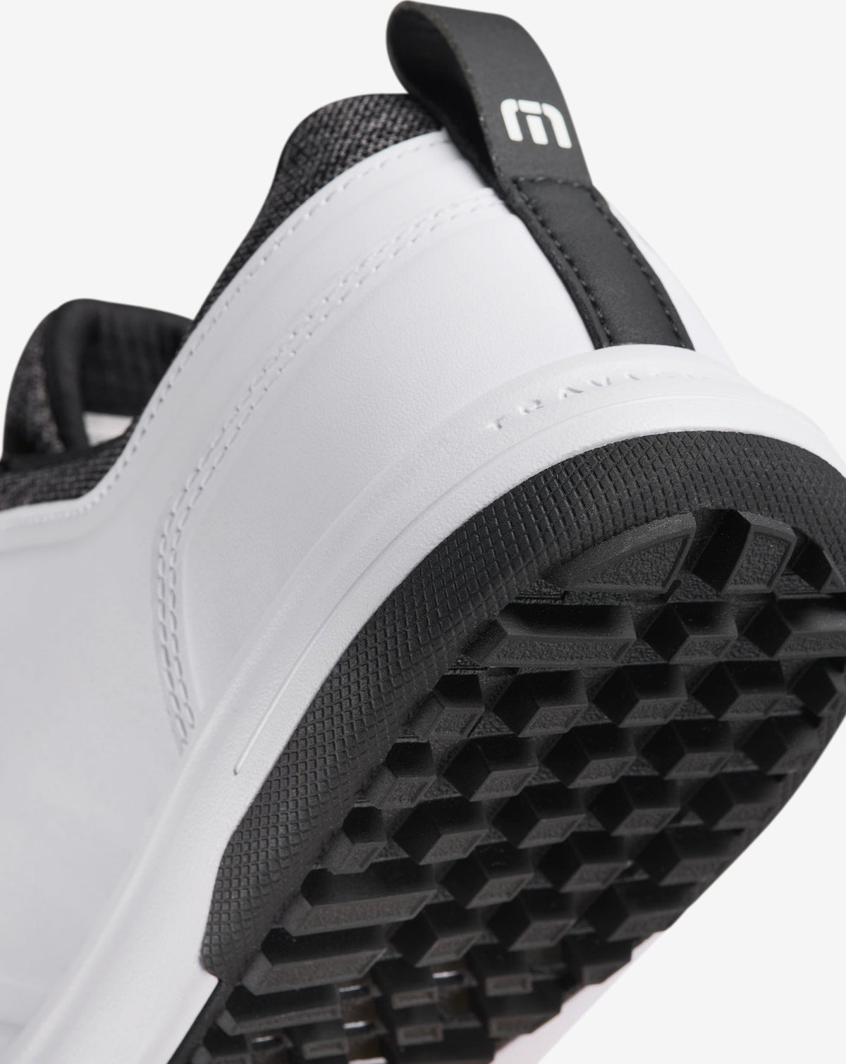 The Daily Pro Plus Golf Shoe White/Black | Travis Mathew