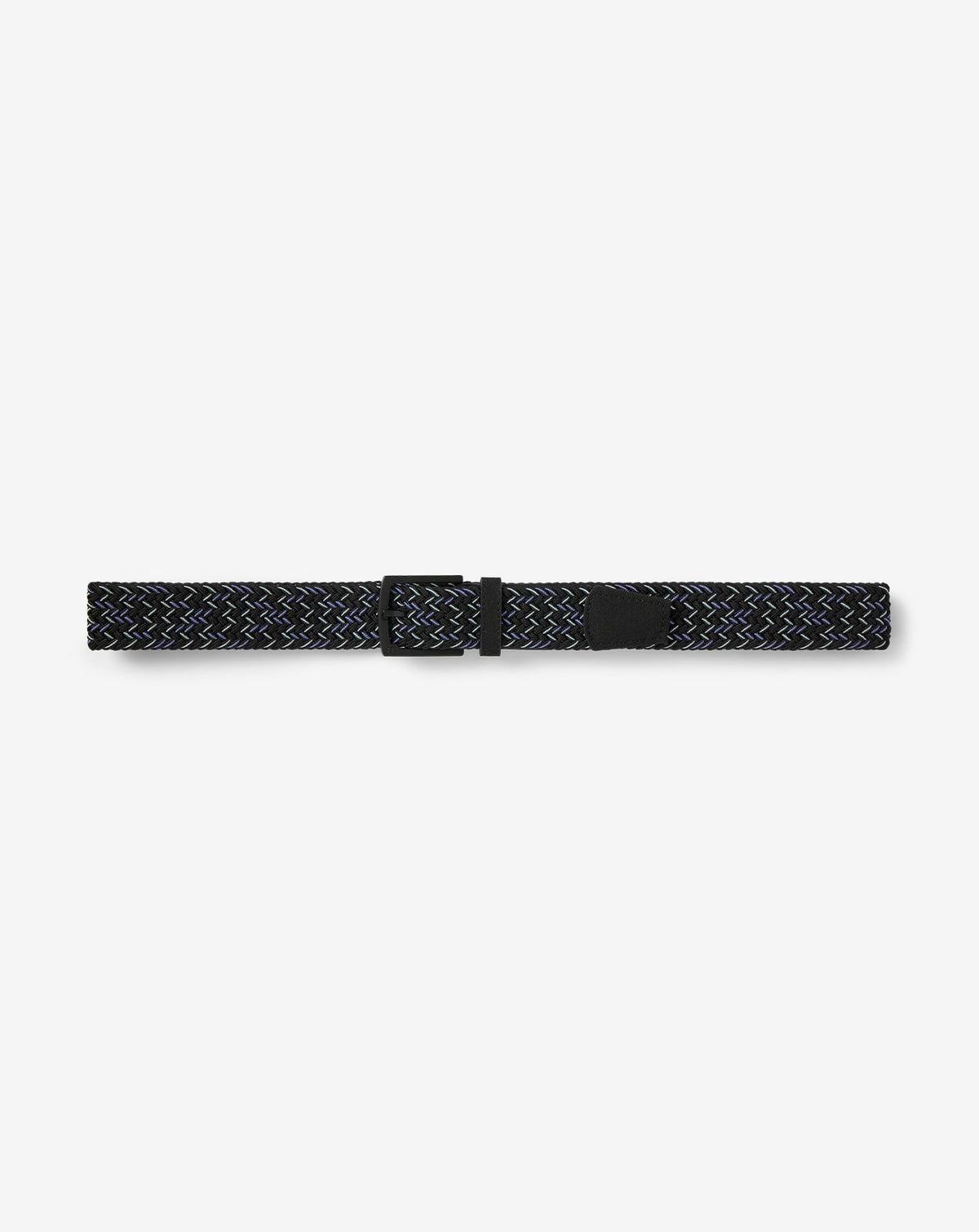 Local Flavor Stretch Woven Belt Black | Travis Mathew