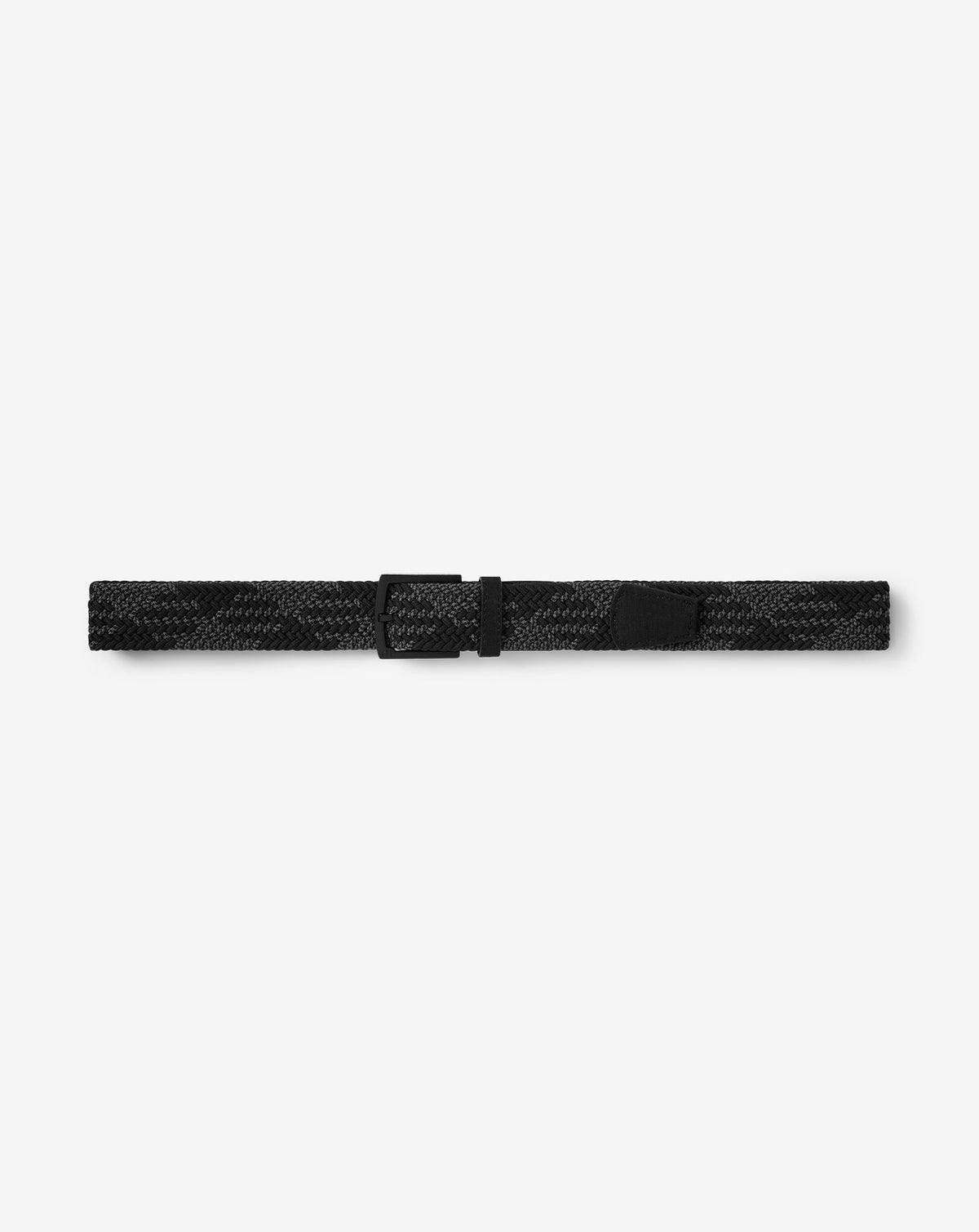 Time Zoned Stretch Woven Belt Black | Travis Mathew