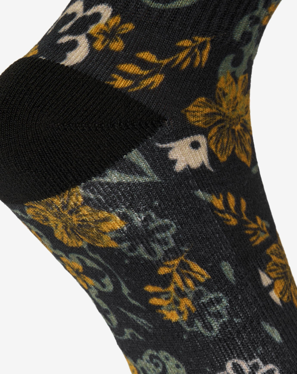 Tapas Bar Crew Sock Black | Travis Mathew