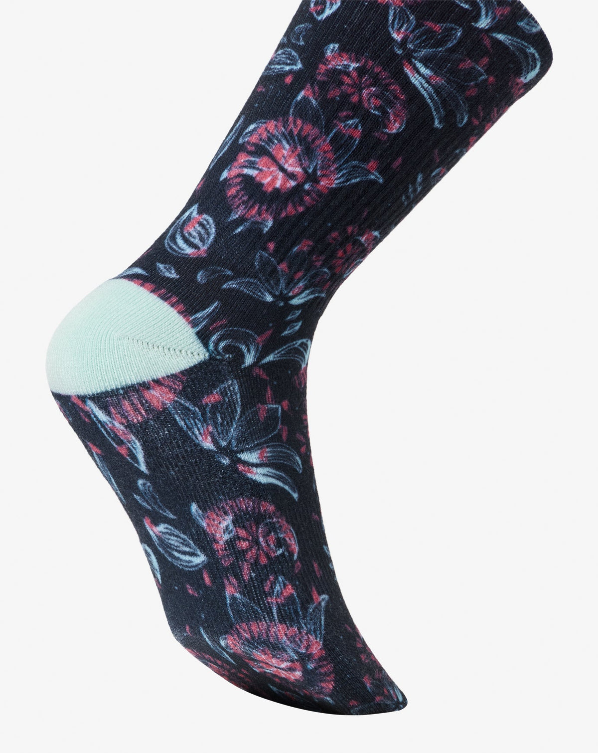 Flourish Crew Sock Mood Indigo | Travis Mathew